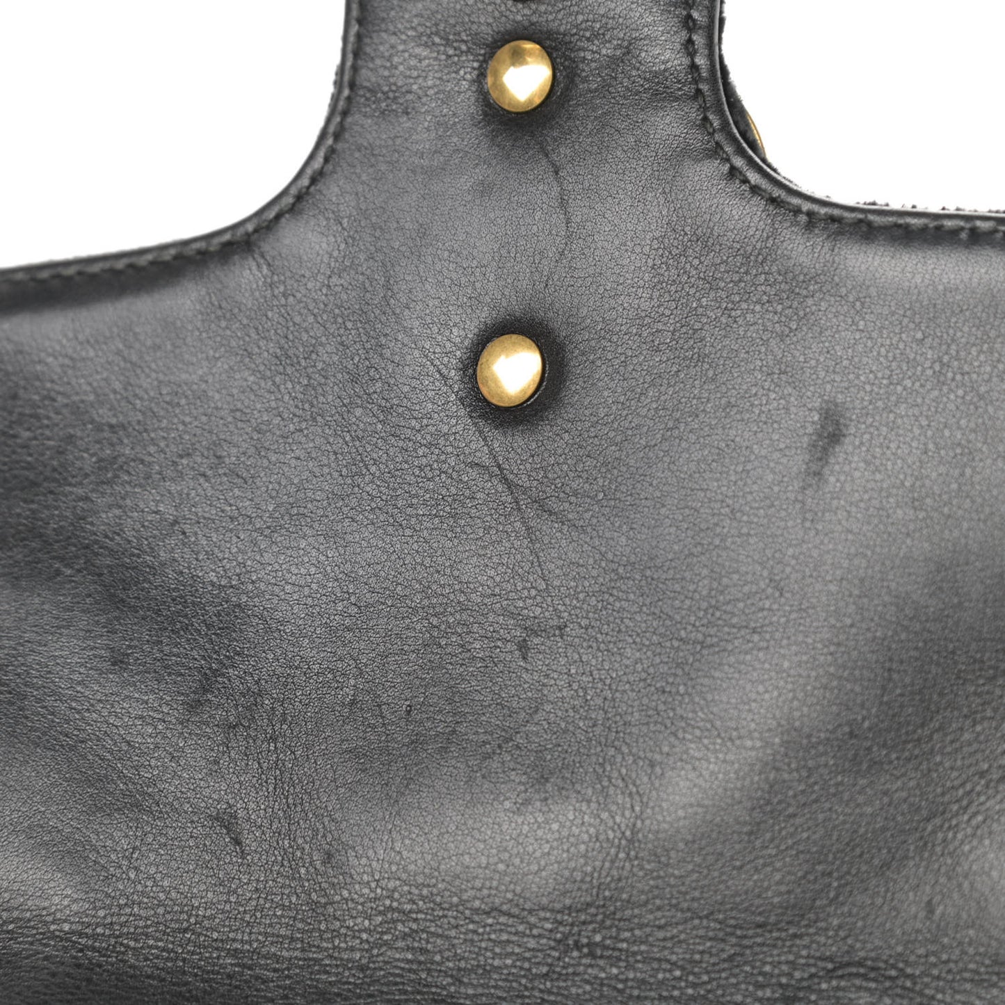 Velvet Matelasse Mini GG Marmont Shoulder Bag Black