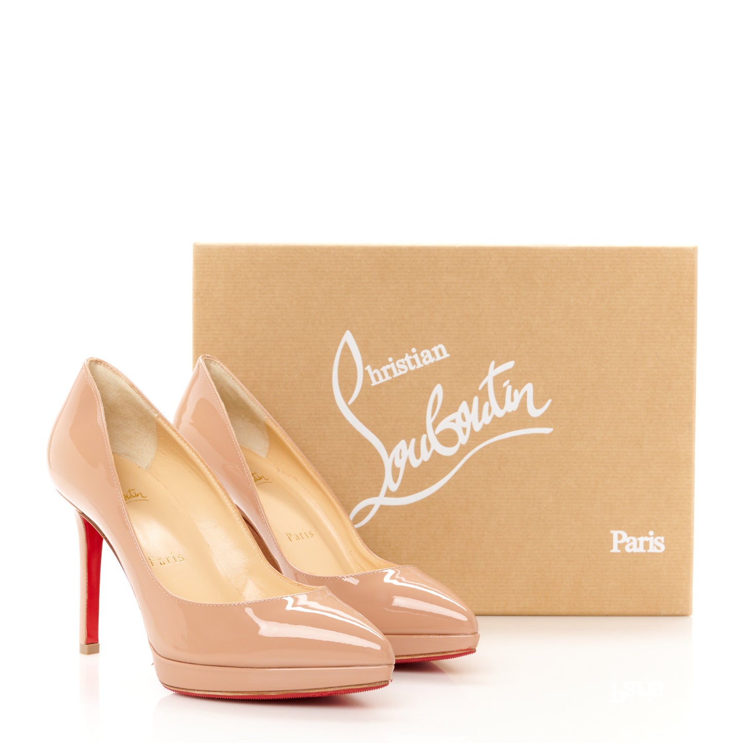 Patent Pigalle Plato 100 Pumps 35 Nude