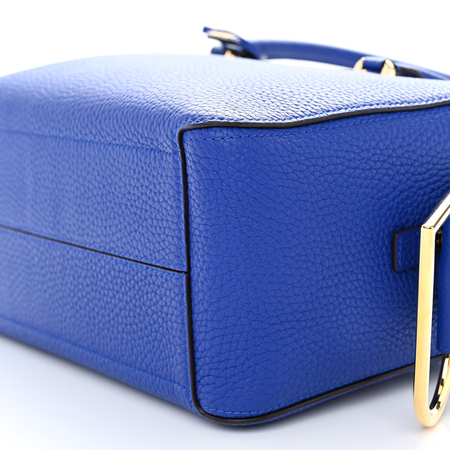 Taurillon Soft Cool Box MM Satchel Outremer