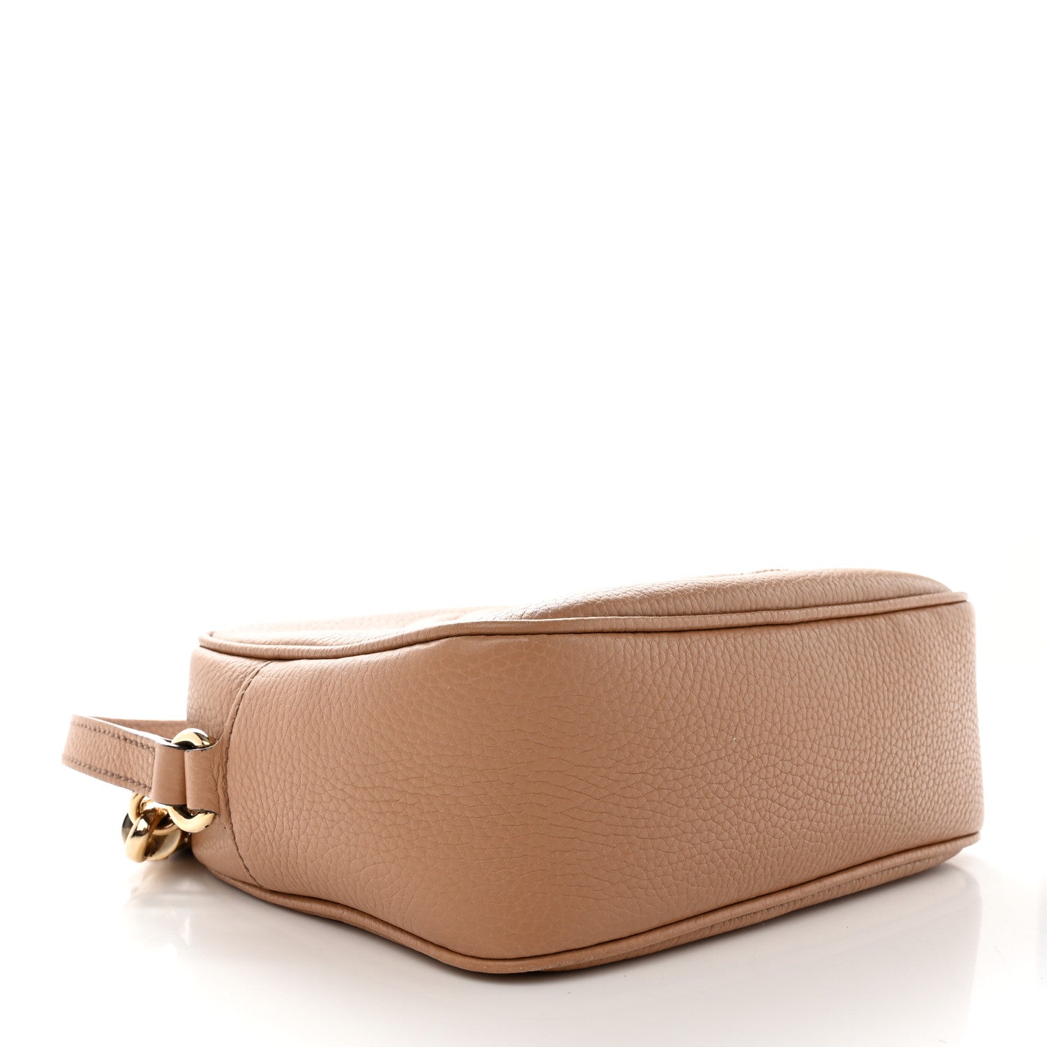 Gucci Pebbled Calfskin Small Soho Disco Bag Camelia 4 of 13