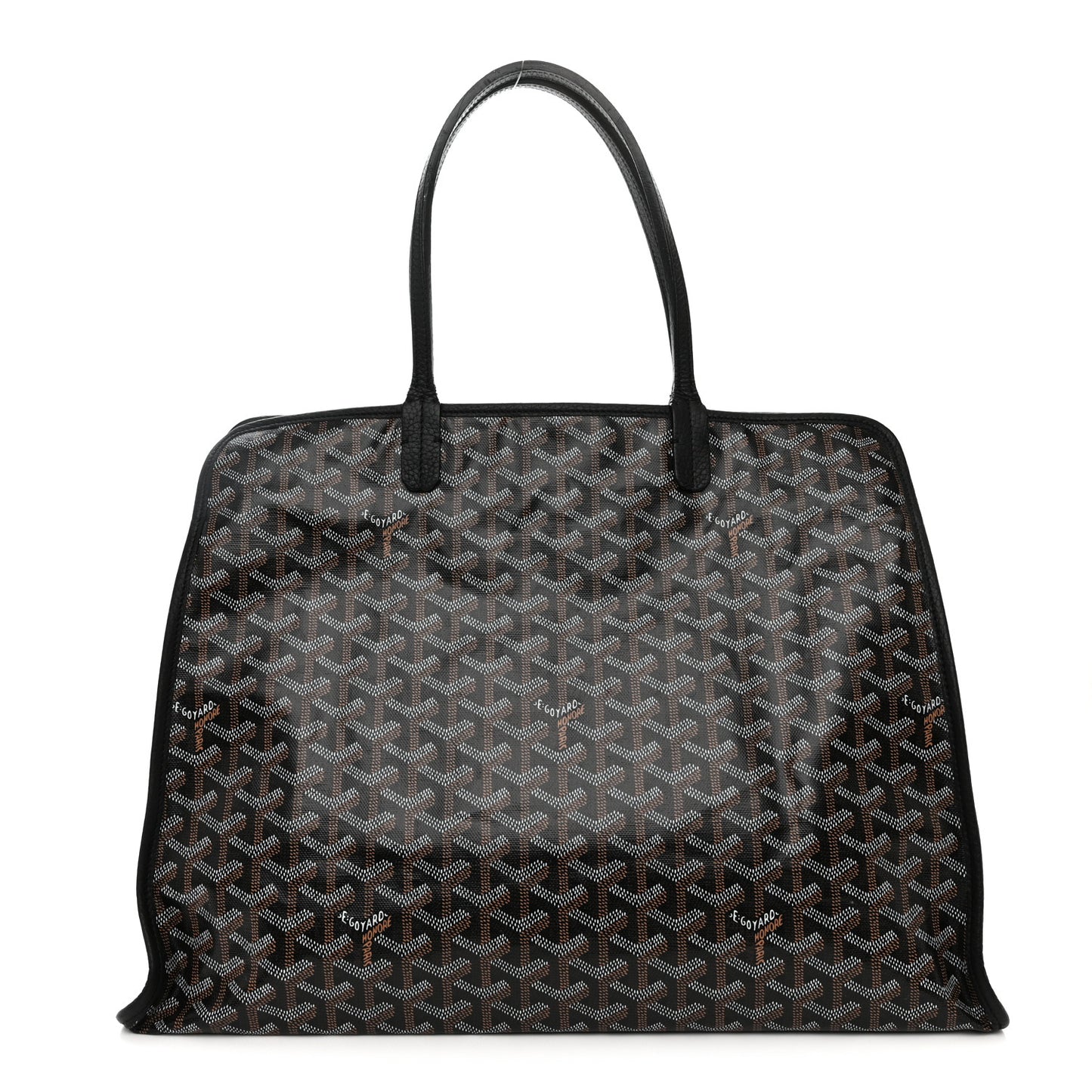 Goyardine Sac Hardy Pet Carrier PM Black