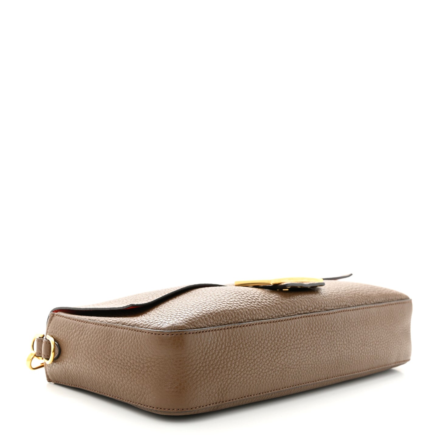 Cuoio Romano Selleria Large Baguette Fango Papavero