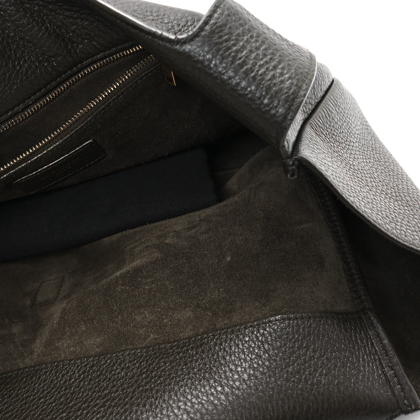 Grained Deerskin Bea Tote Musk