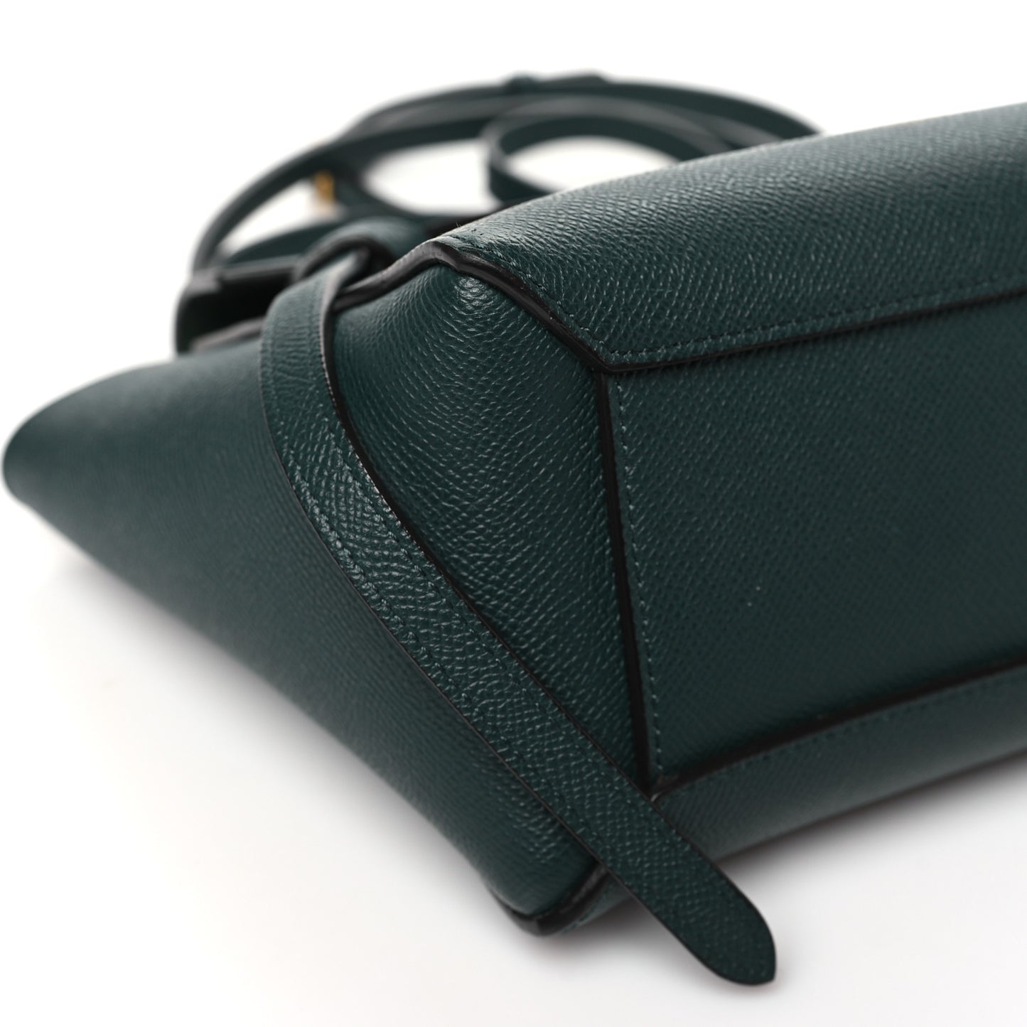 Grained Calfskin Nano Belt Bag Amazone