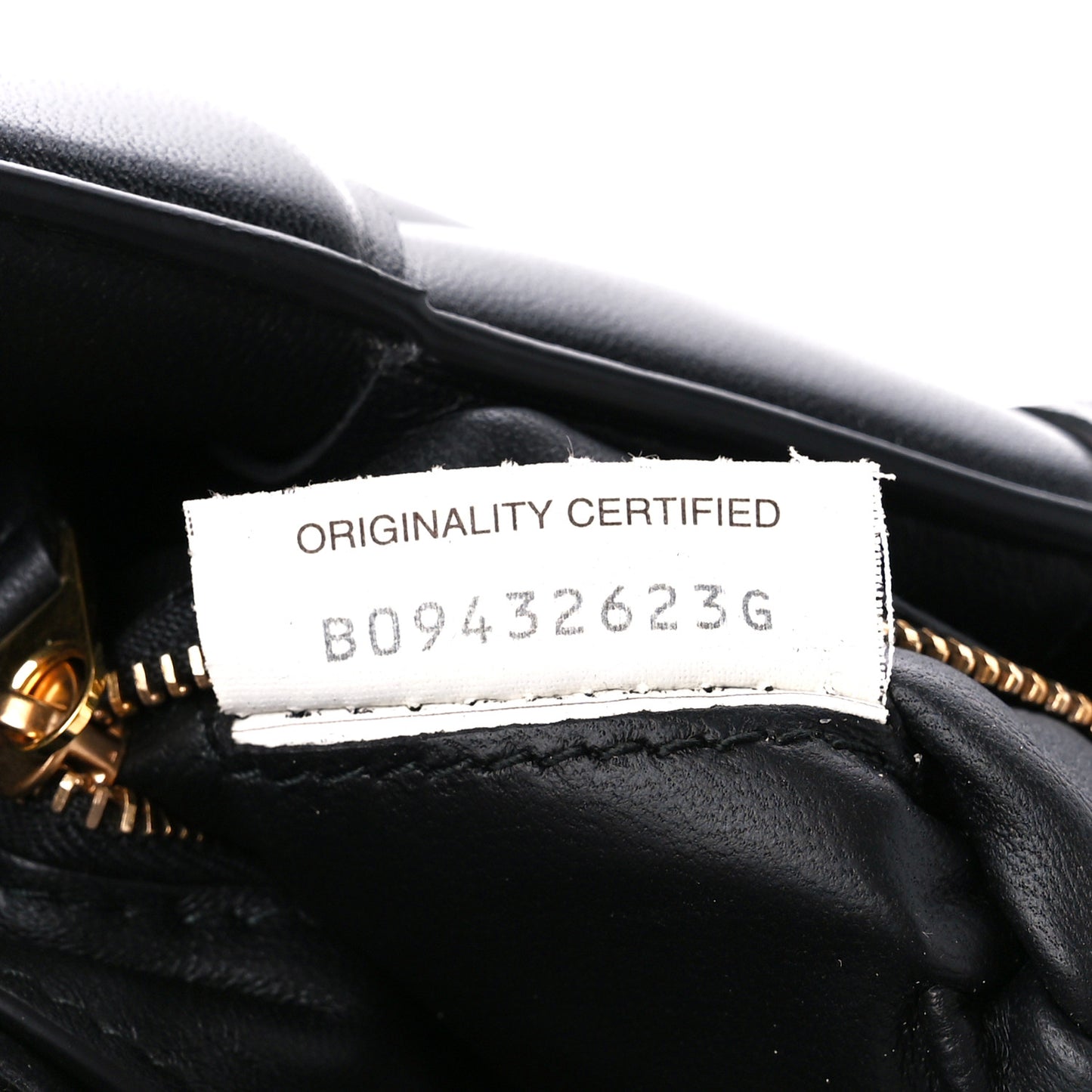 Nappa Maxi Intreccio Padded Cassette Crossbody Bag Black