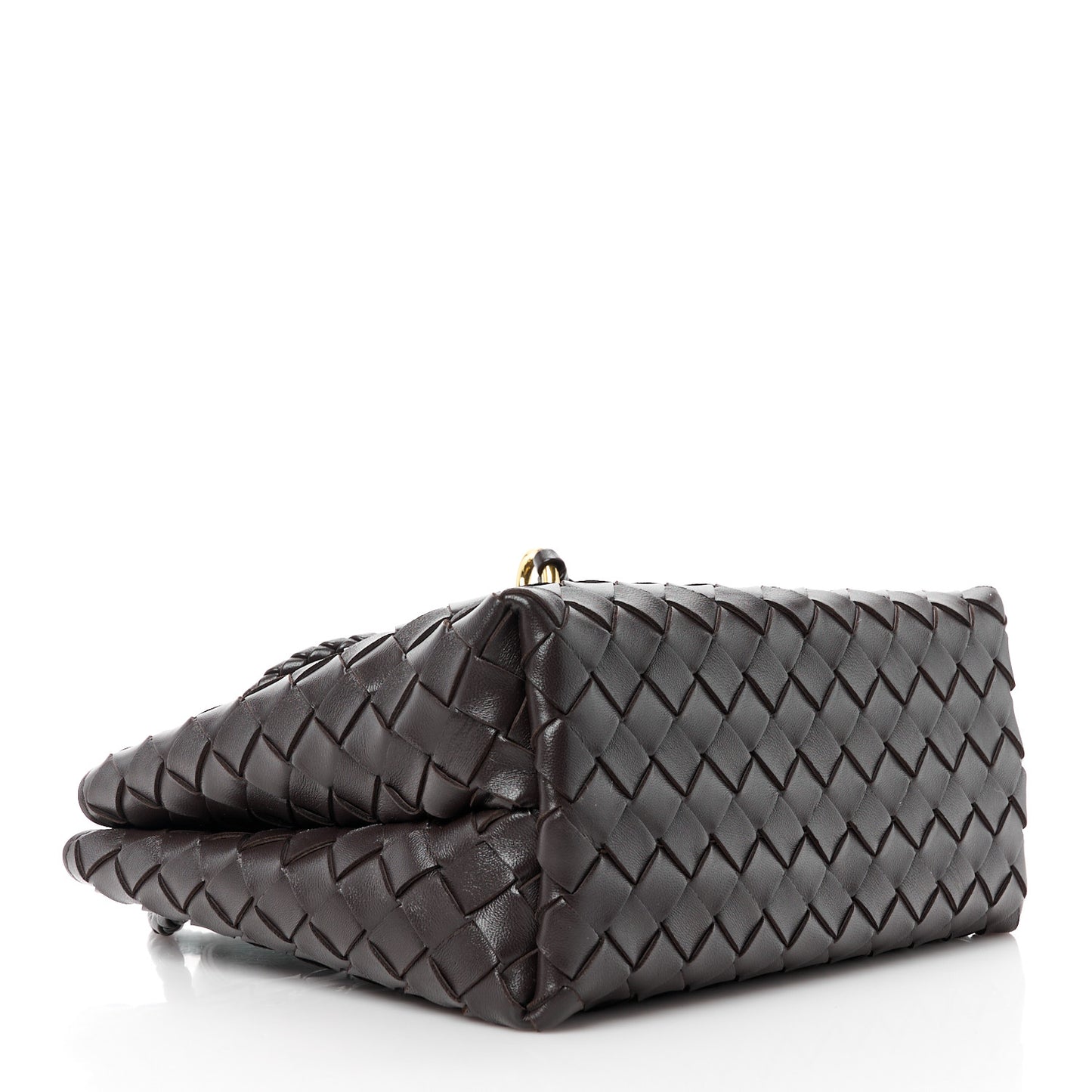 Nappa Intrecciato Small Andiamo Shoulder Bag Fondant