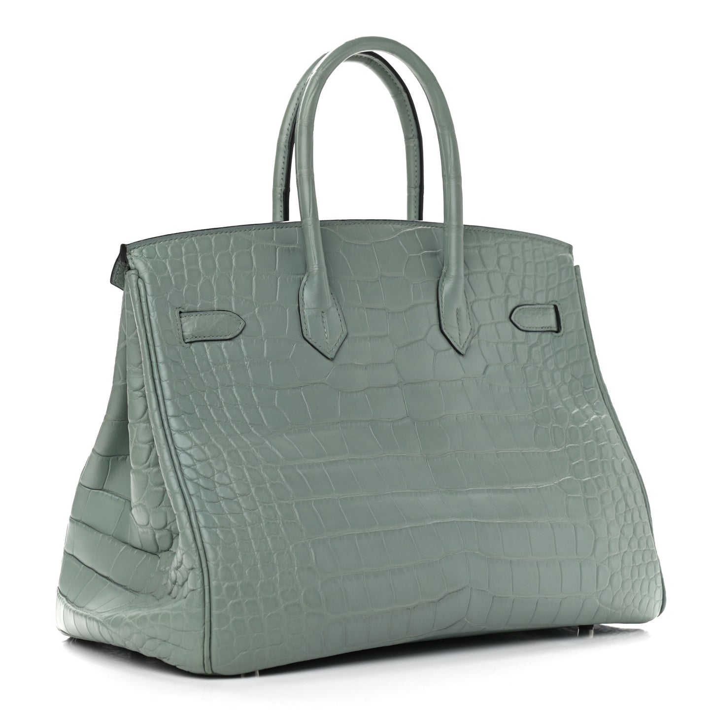 Matte Alligator Birkin 35 Ciel