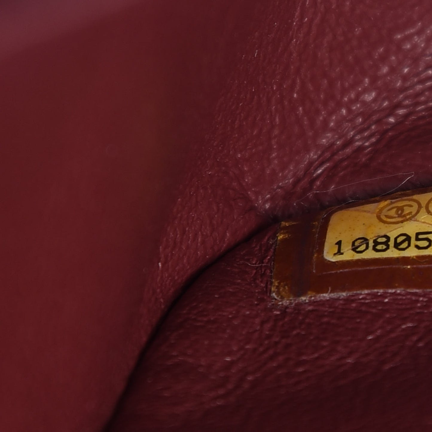 Aged Calfskin Quilted 2.55 Reissue 228 Flap Dark Red