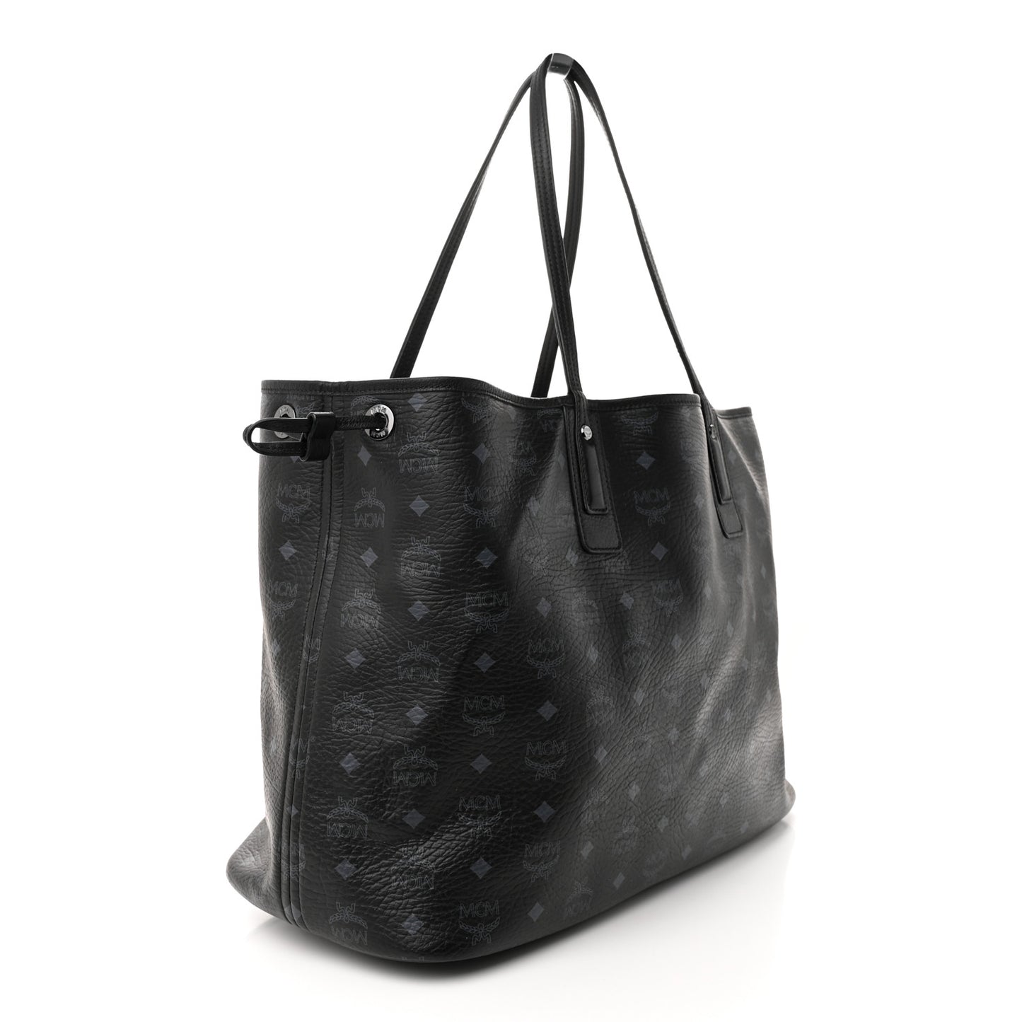 Visetos Large Liz Reversible Shopper Tote Black