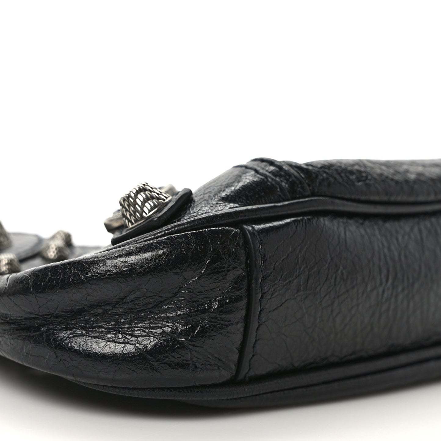 Agneau Arena Le Cagole Mini Purse With Chain Black