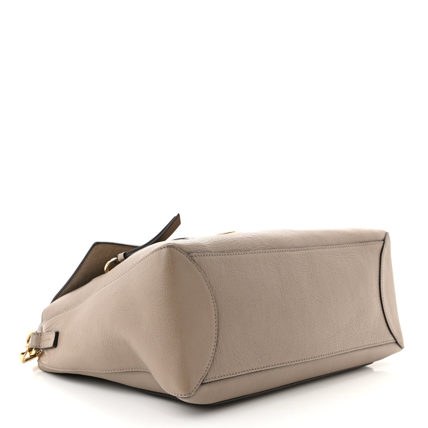 Calfskin Small Faye Day Shoulder Bag Motty Grey
