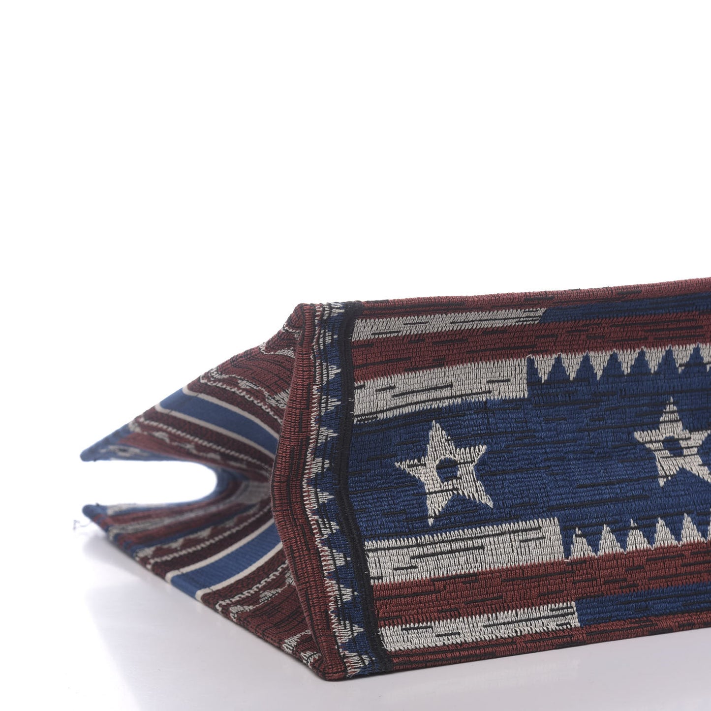 Canvas Embroidered Exclusive US Book Tote Multicolor