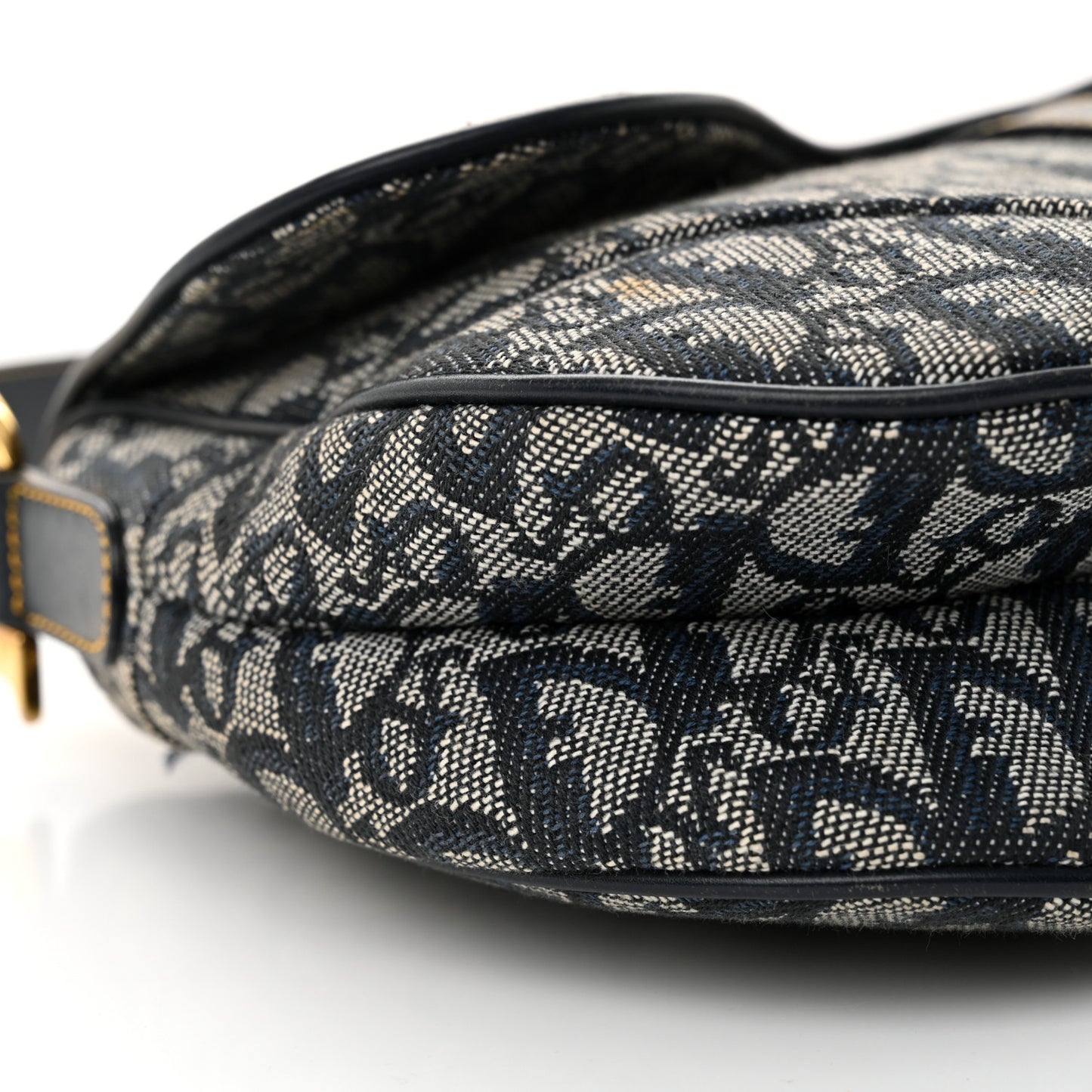 Monogram Saddle Bag Blue