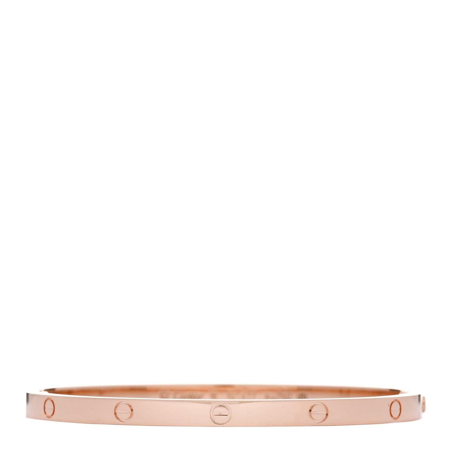 18K Pink Gold Small LOVE Bracelet 16