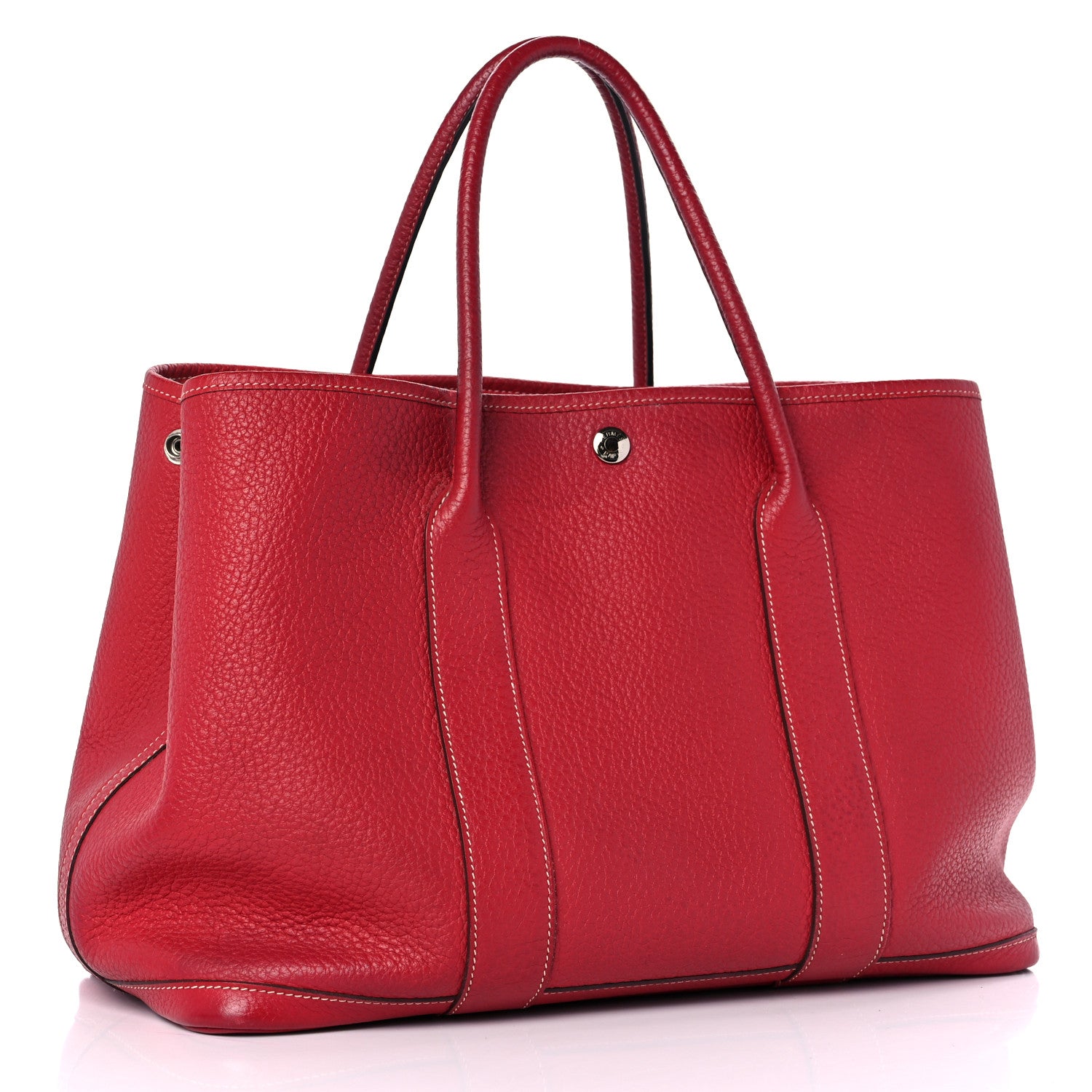 Hermes Vache Country Garden Party 36 MM Rouge Casaque 3 of 15