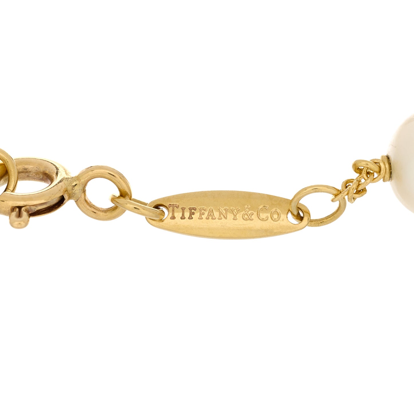 18K Yellow Gold Cultured Pearl 5.5-6mm Elsa Peretti Pearls By The Yard Bracelet