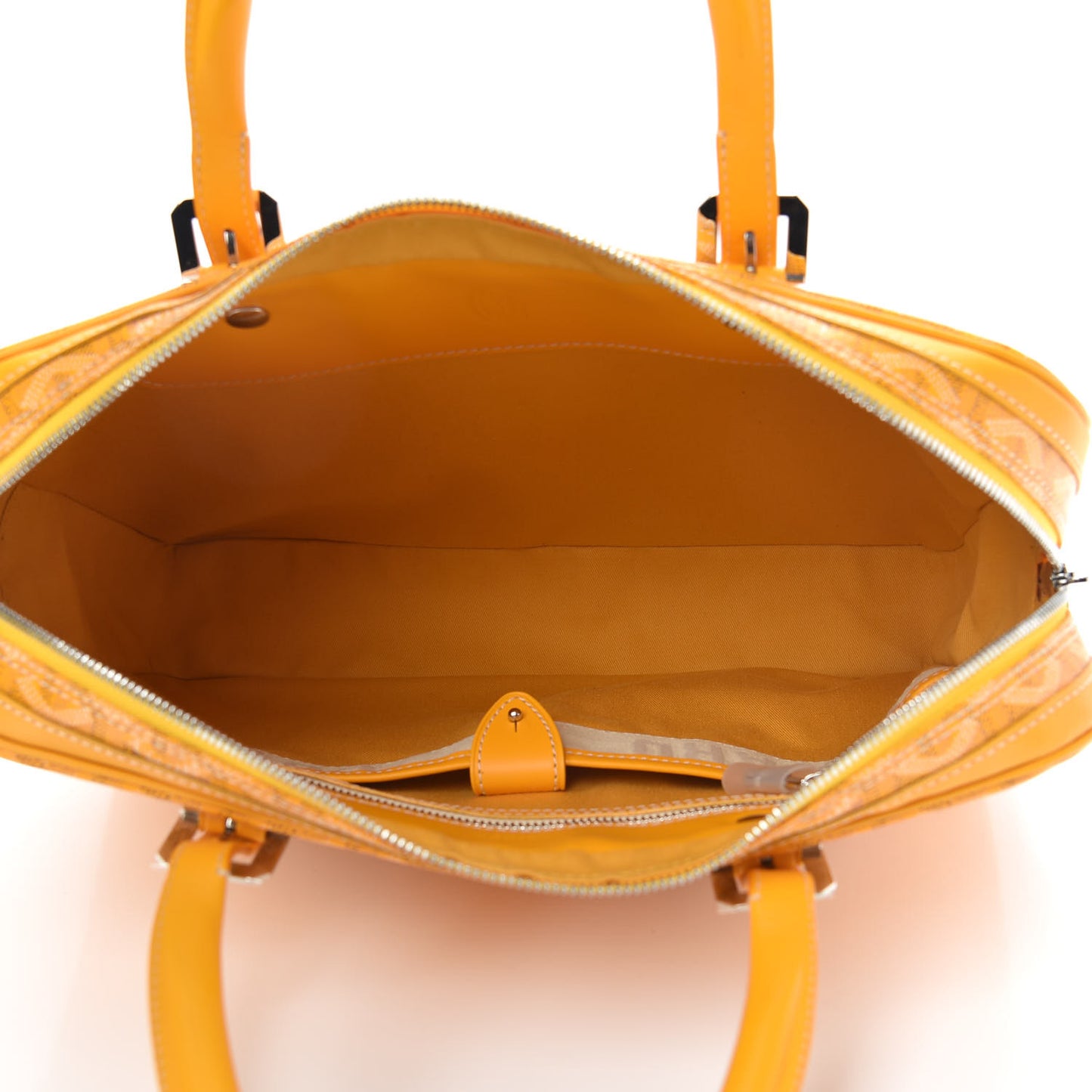 Goyardine PM Ambassade Briefcase Yellow