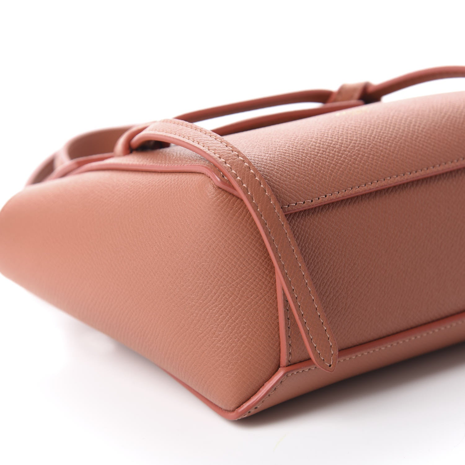Celine Grained Calfskin Pico Belt Bag Lychee 6 of 10