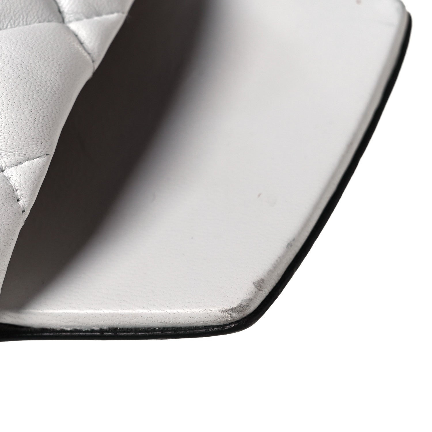Bottega Veneta Nappa Matelasse Padded Flat Sandals 38 Optic White 9 of 11