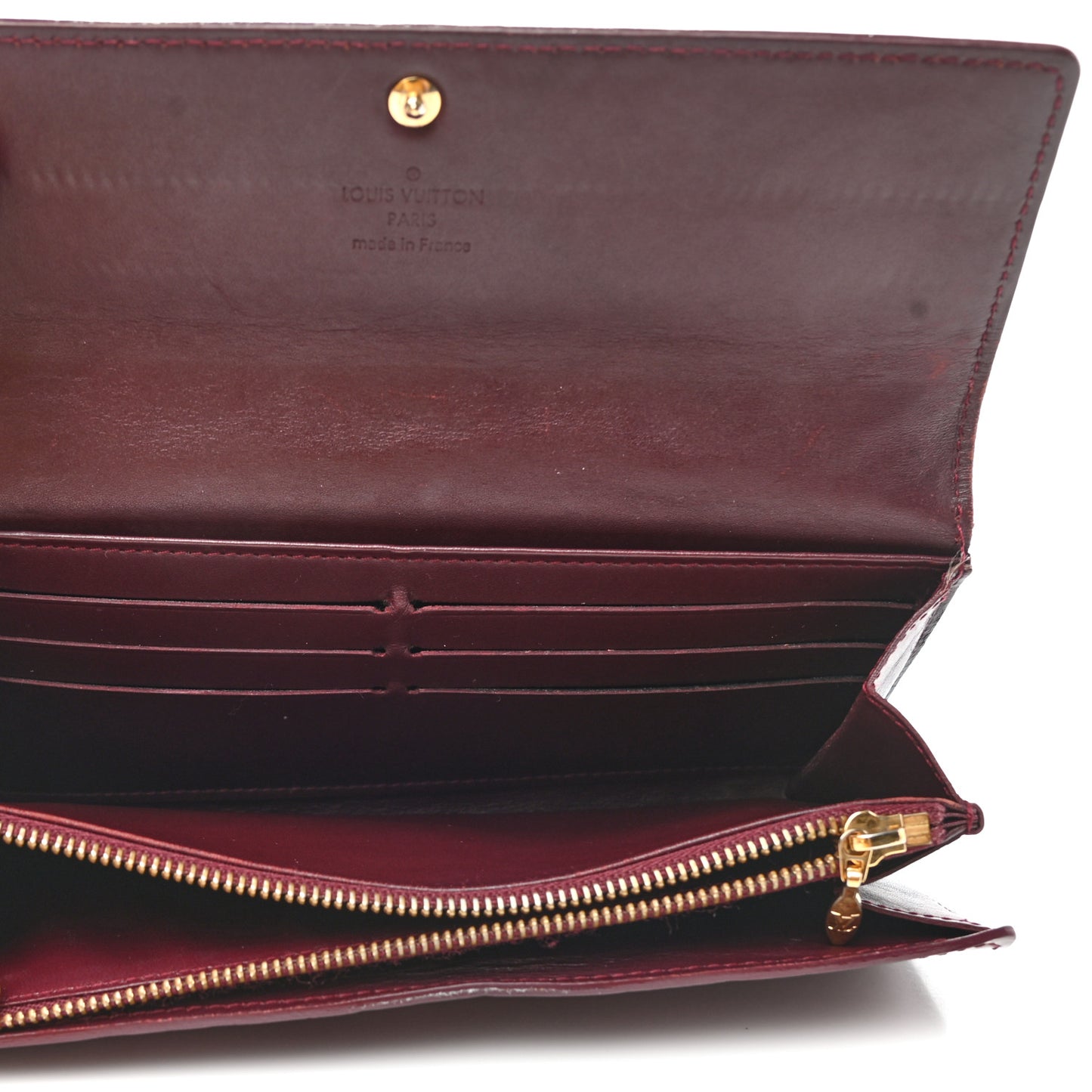 Vernis Sarah Wallet Rouge Fauviste