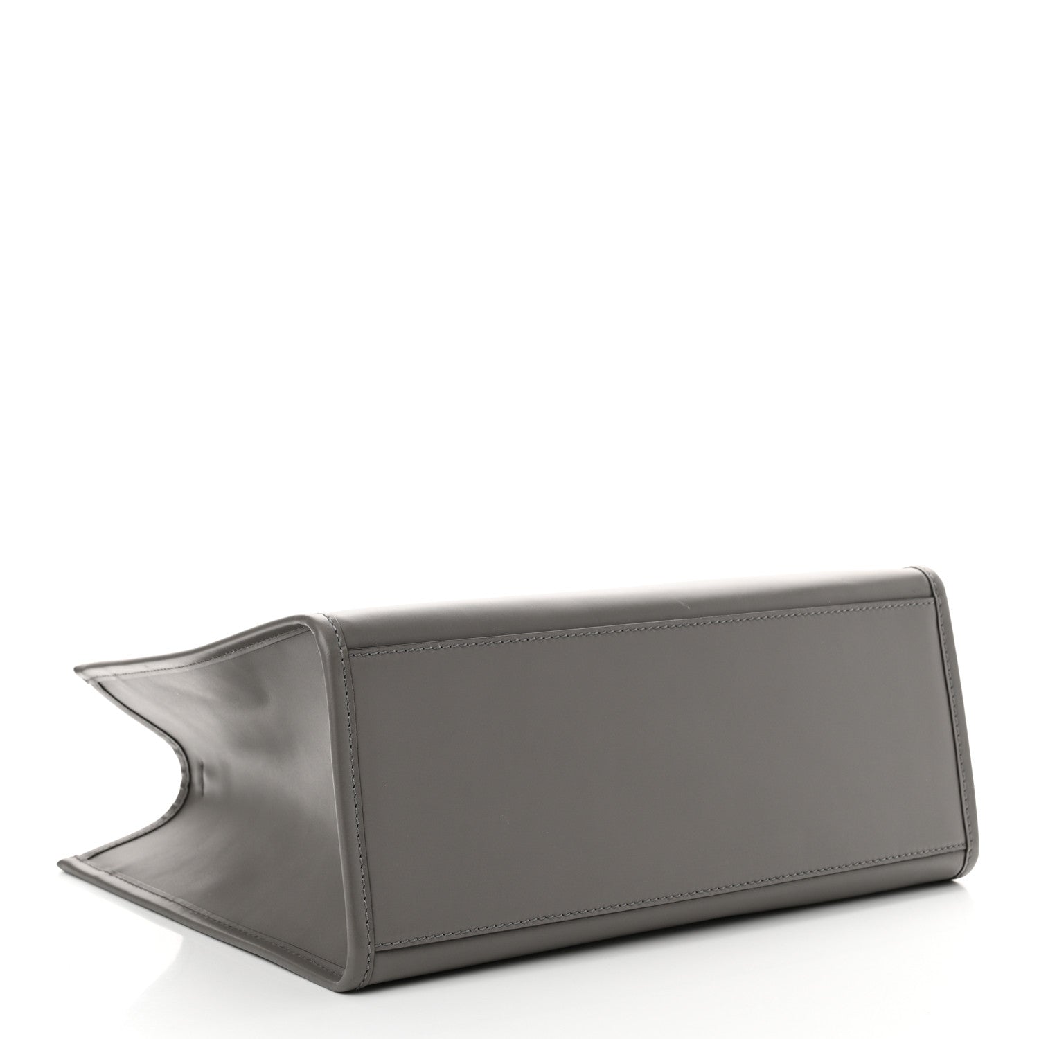 Fendi Vitello King Plexiglass Logo Embossed Medium Fendi Sunshine Shopper Tote Moon 4 of 13