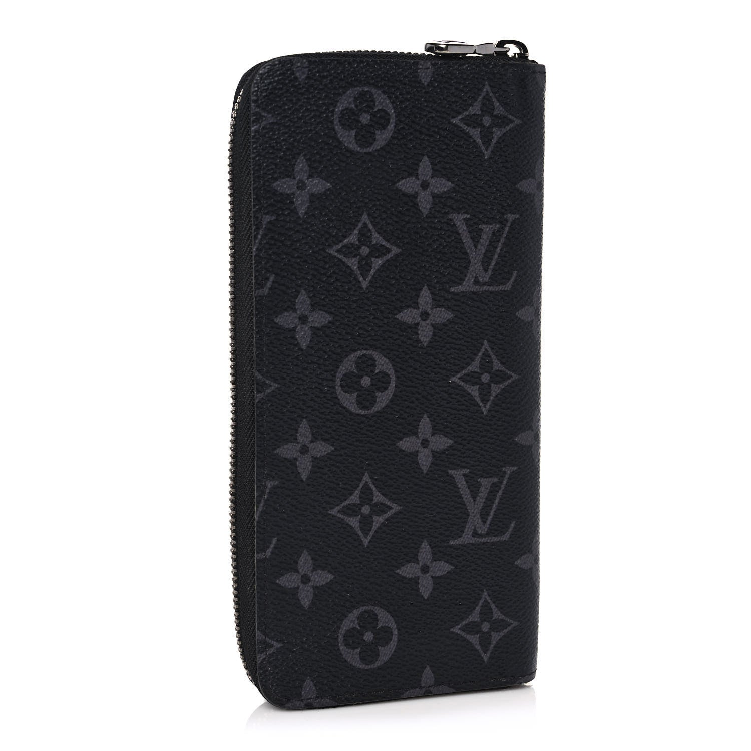 Louis Vuitton Monogram Eclipse Vertical Zippy Wallet 3 of 9