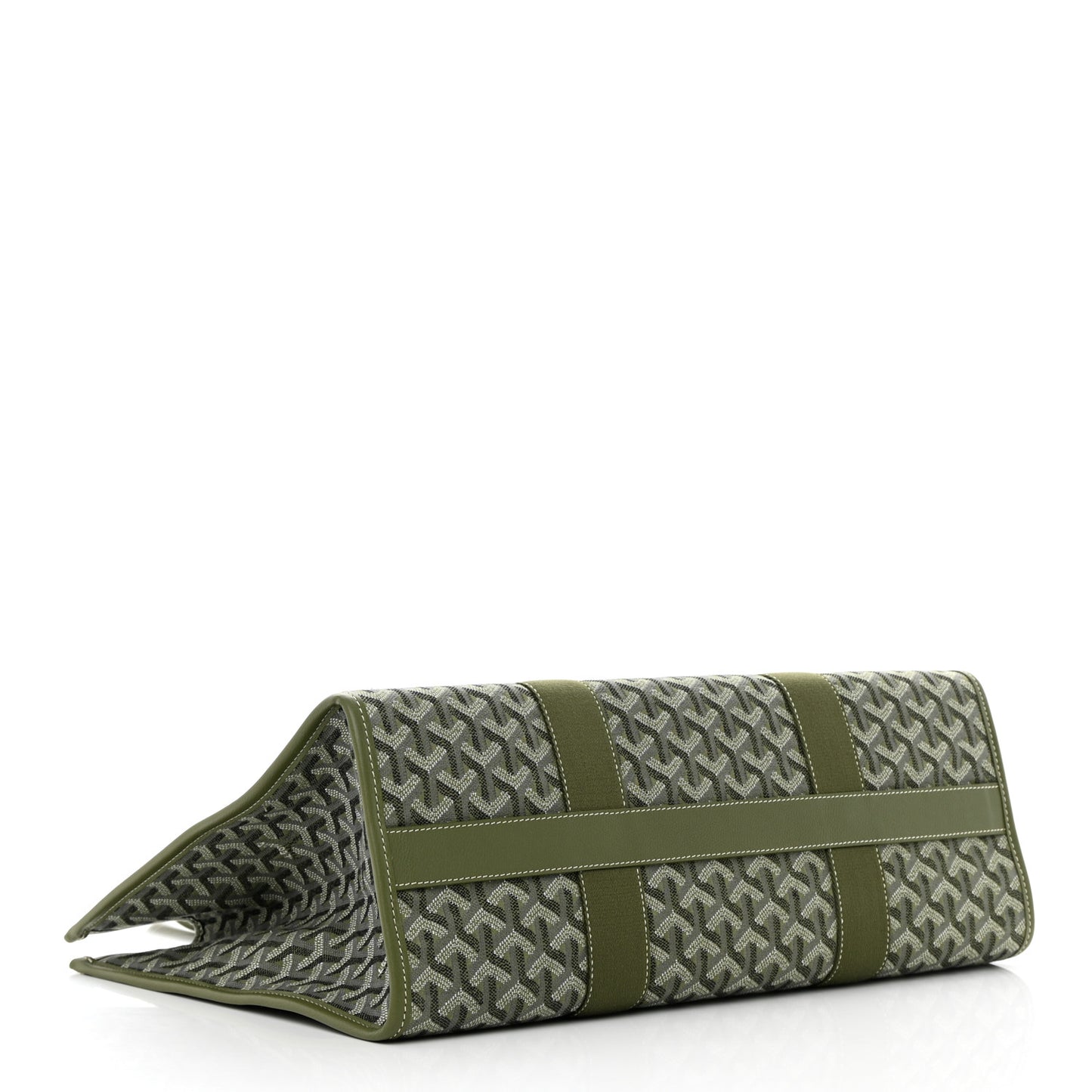 Goyardine Villette MM Tote Khaki