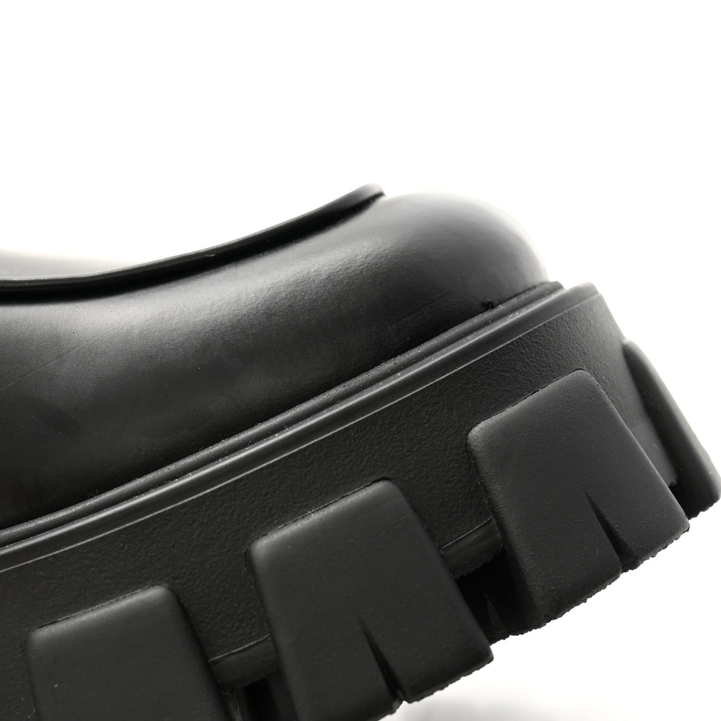 Spazzolato Rois Monolith 55mm Derby Loafers 35.5 Black
