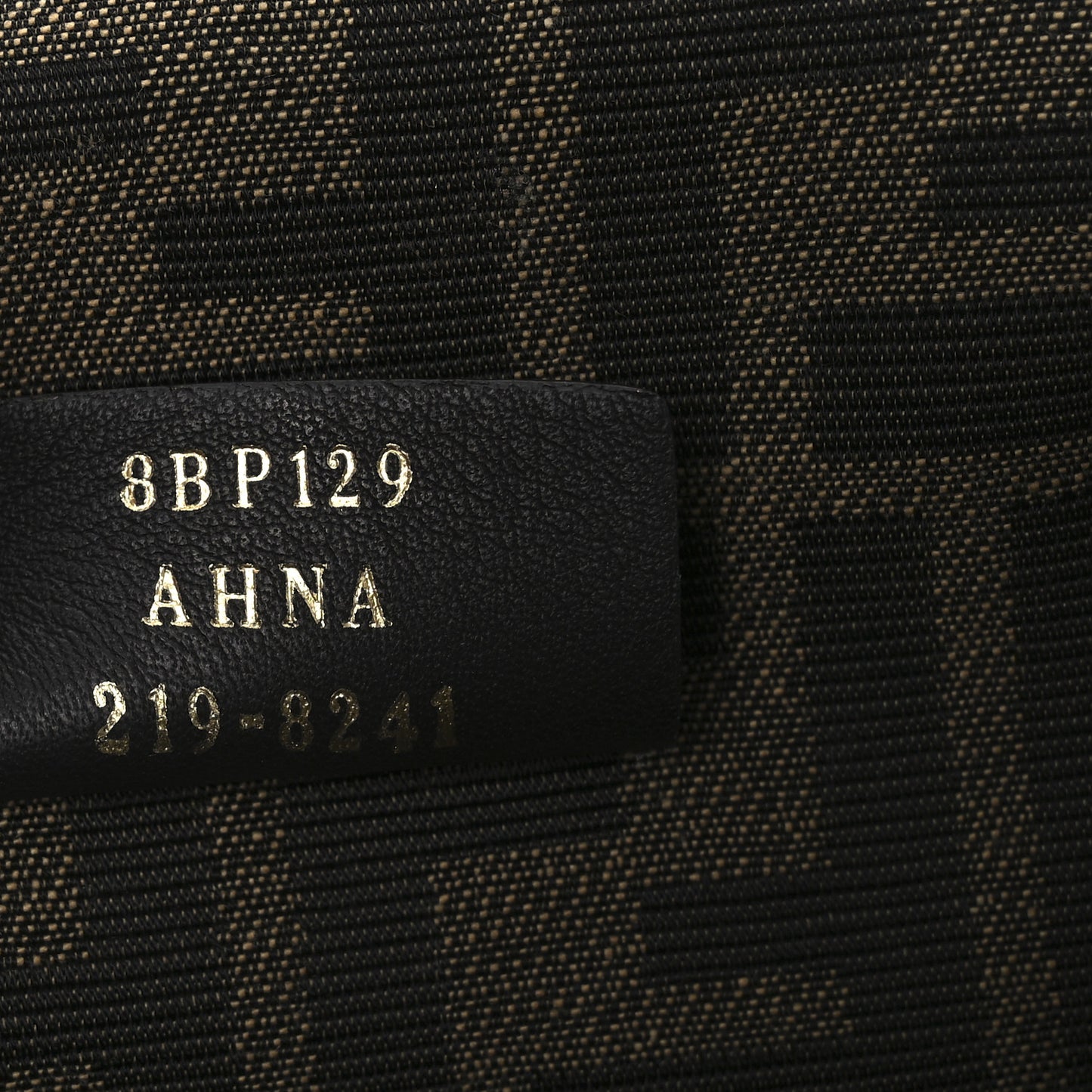 Shearling Small Fendi First Rosa Plaster