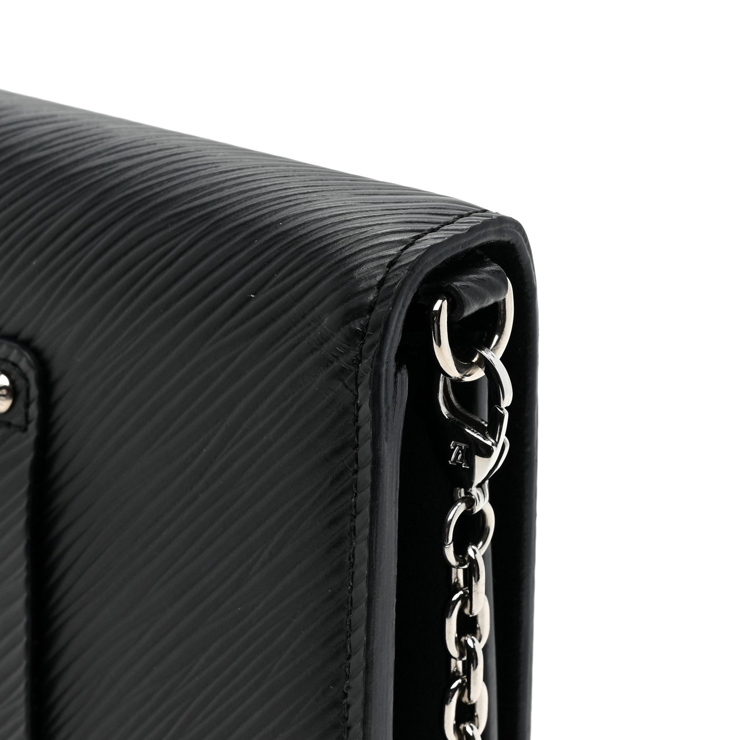Louis Vuitton Epi Twist Belt Chain Wallet Black 13 of 14