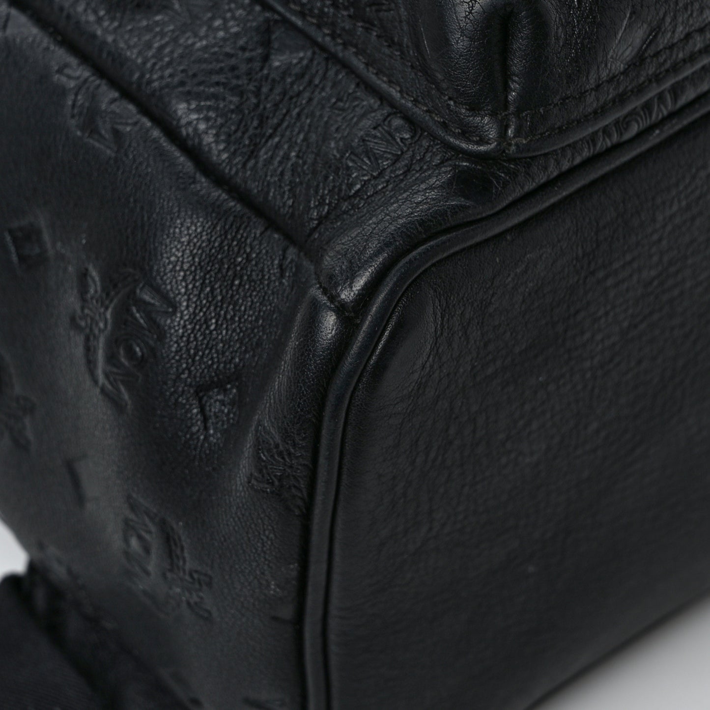 Calfskin Ottomar Small Stark Backpack Black