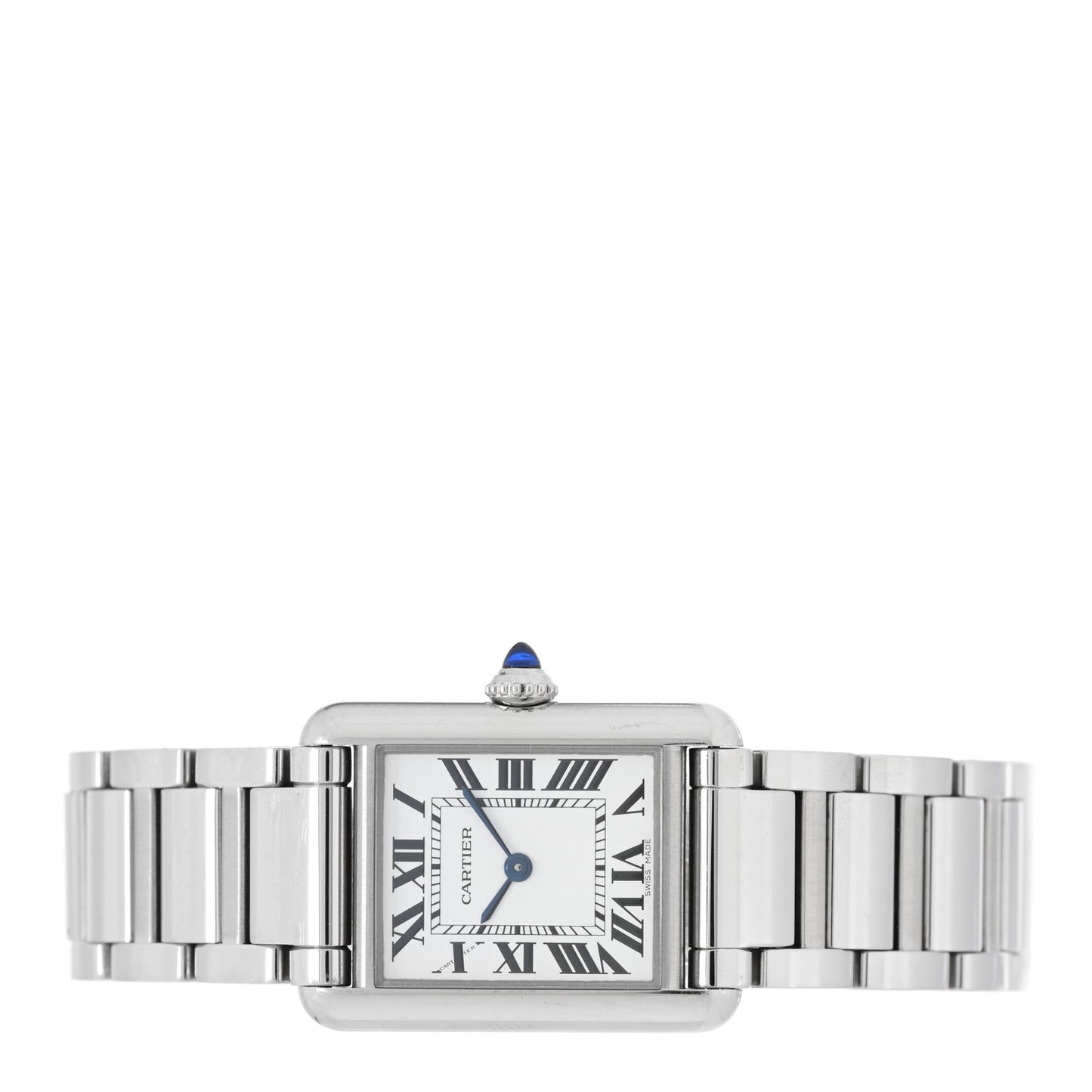 Stainless Steel 22mm Tank Must Quartz Watch