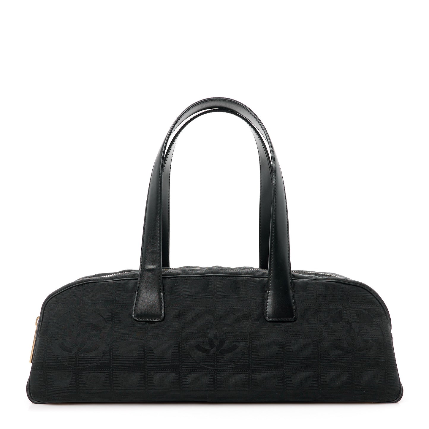 Nylon Travel Bowler Black