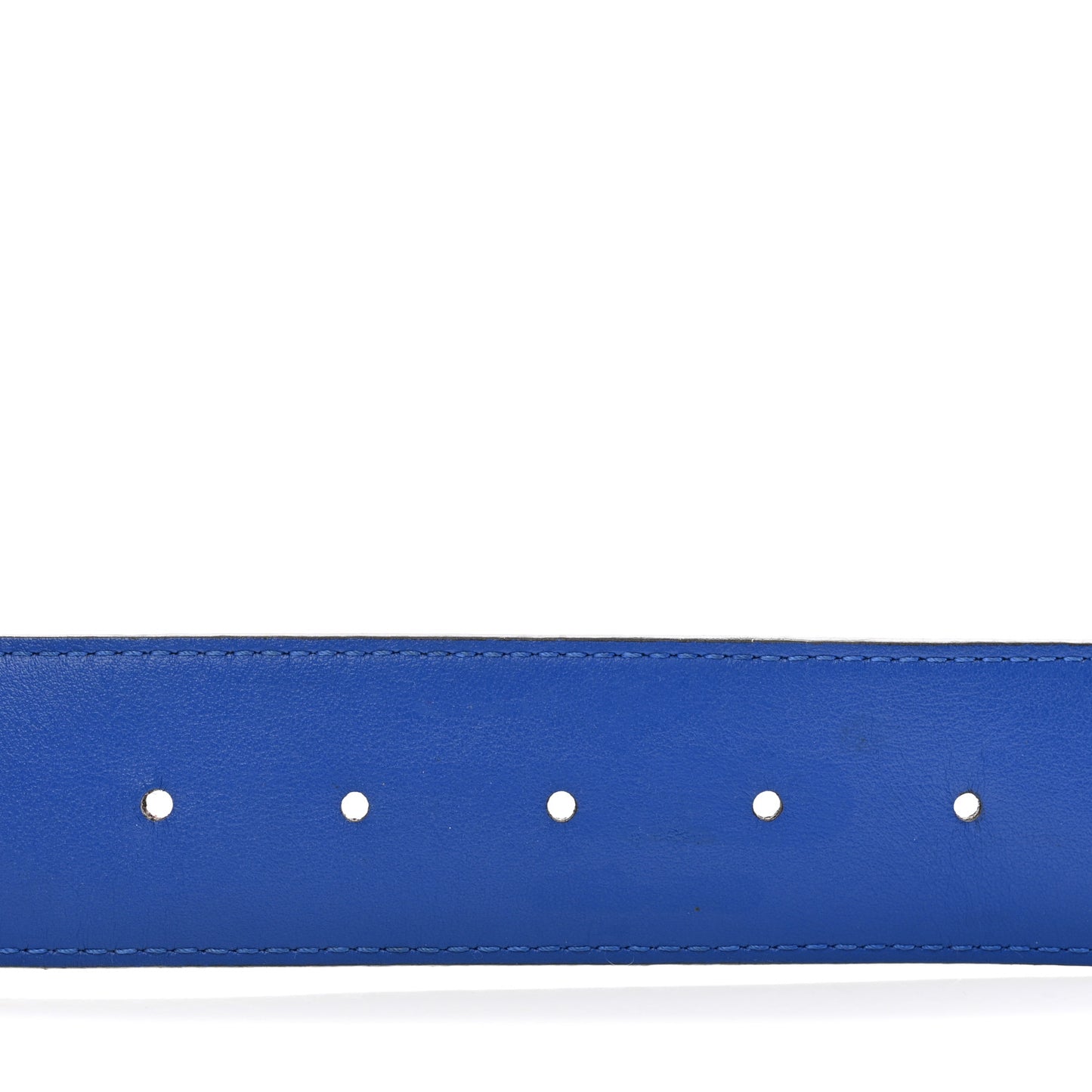 X NBA Monogram 40mm LV 3 Steps Reversible Belt 100 40 Cobalt Blue