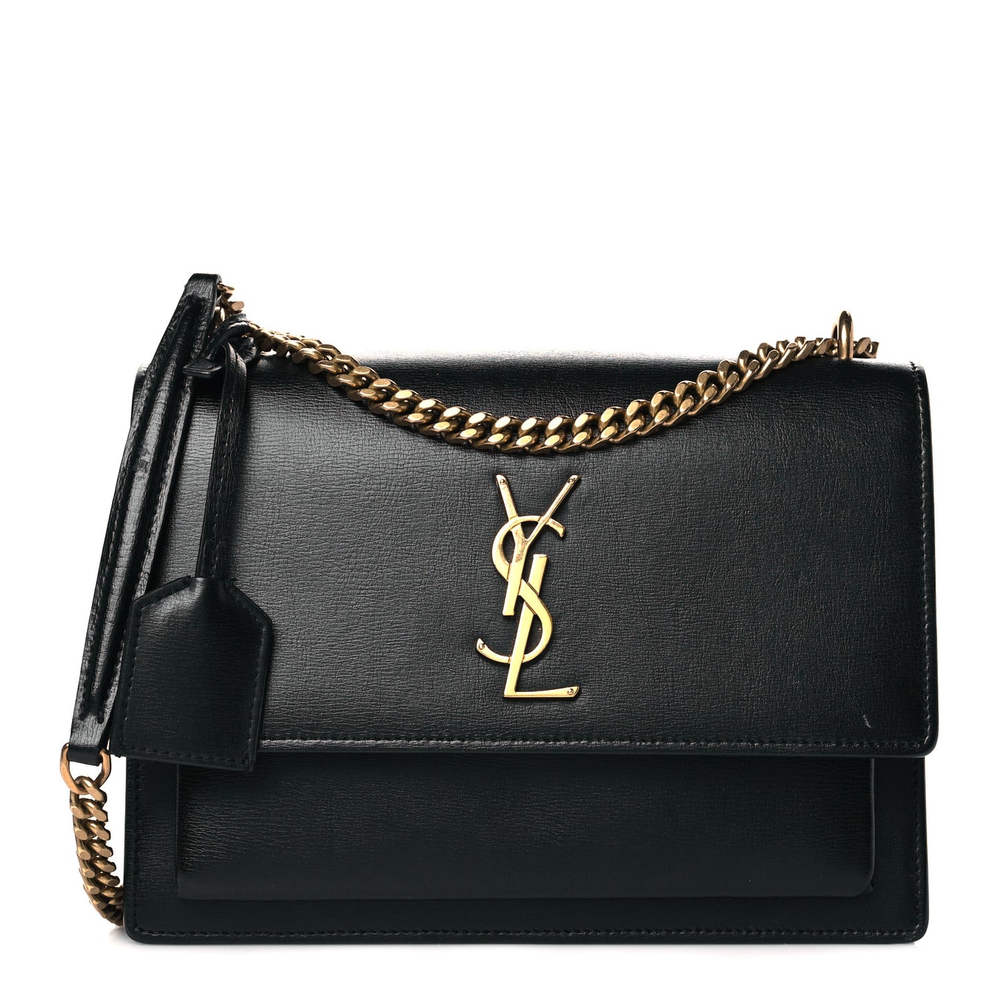 Calfskin Medium Monogram Sunset Black