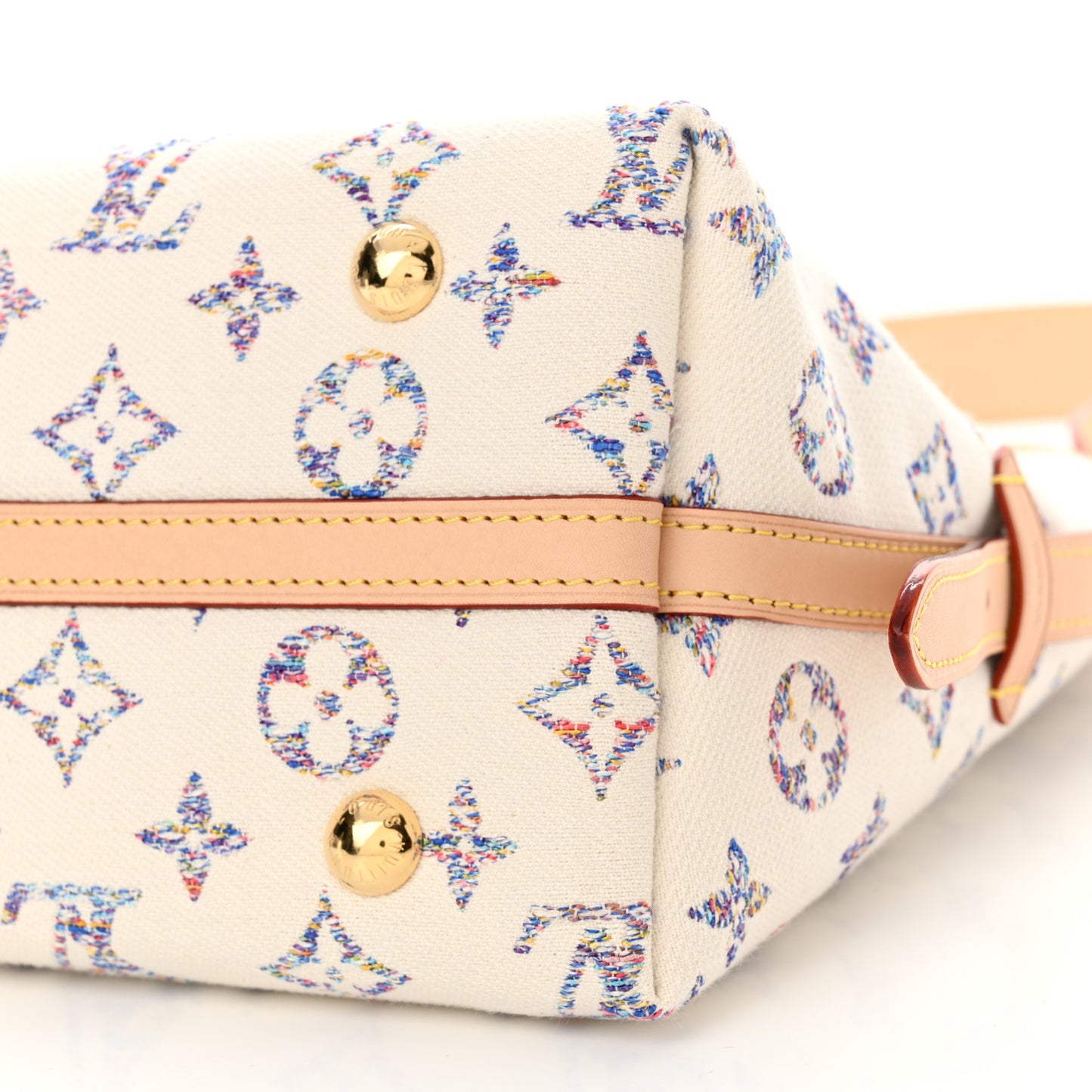 Monogram Jacquard CarryAll PM Multicolor Beige
