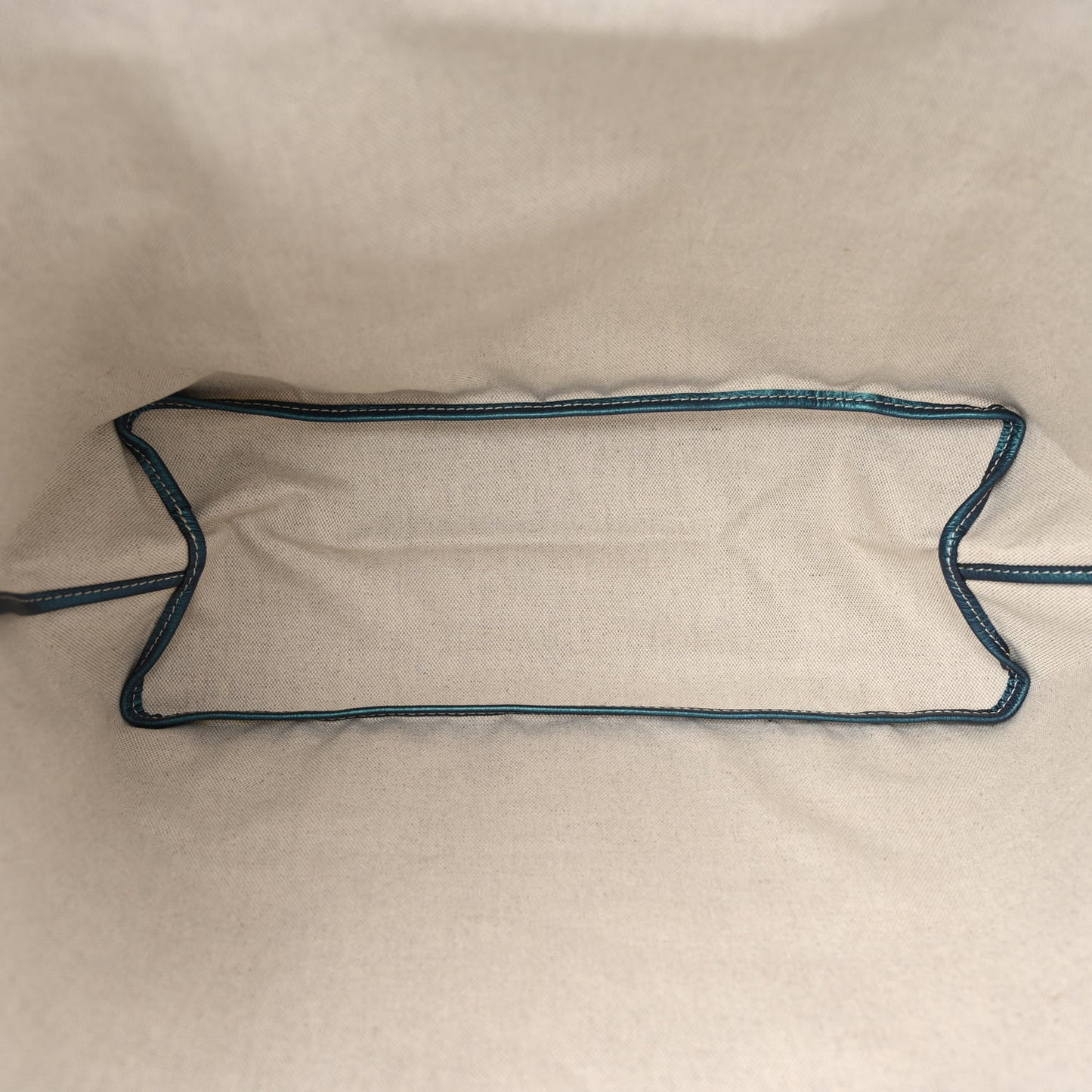 Iridescent Goyardine Saint Louis PM Pearly Blue