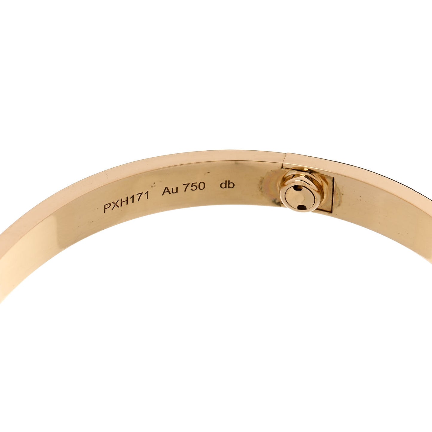 18K Yellow Gold LOVE Bracelet 19
