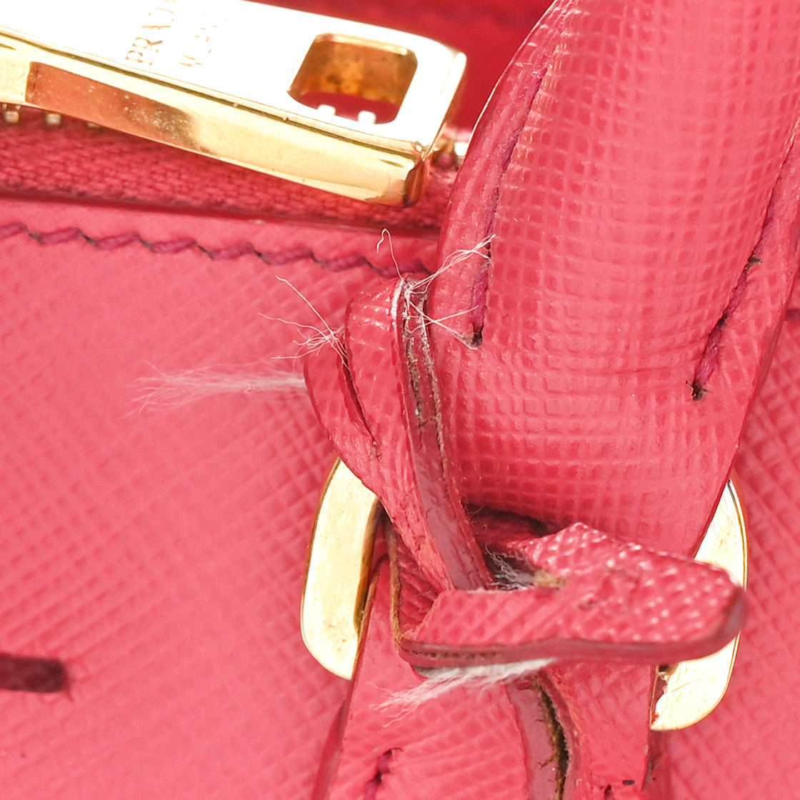 Prada Saffiano Small Galleria Double Zip Tote Tamaris 9 of 13