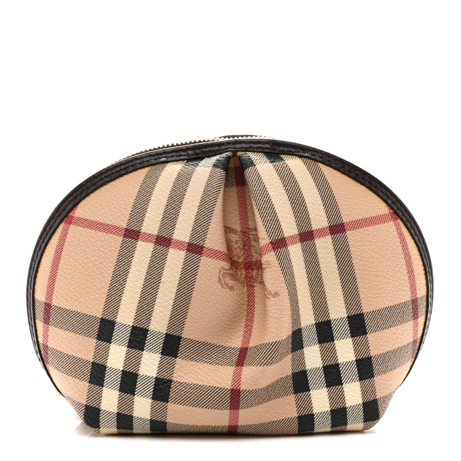 Burberry House Check Small Cosmetic Pouch Brown 1844495 – FASHIONPHILE