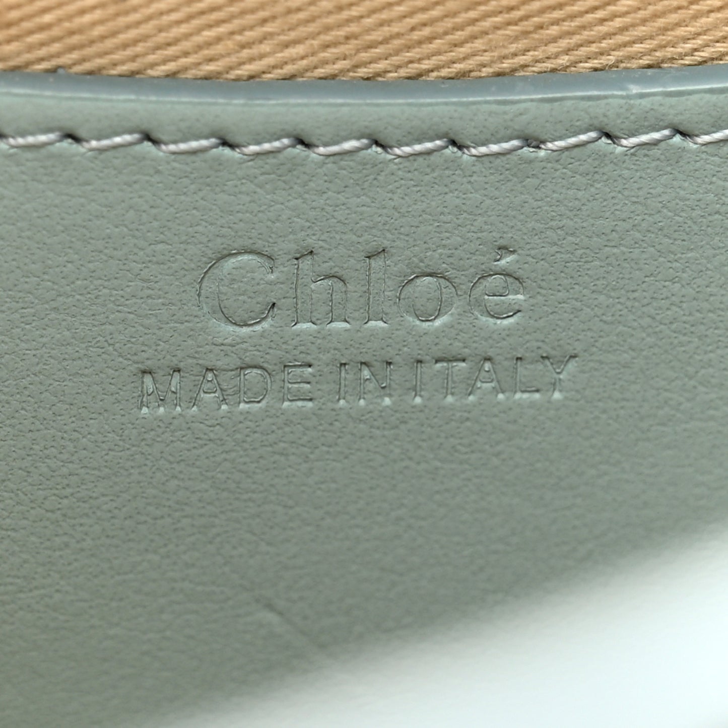 Calfskin Small Tess Bag Faded Blue