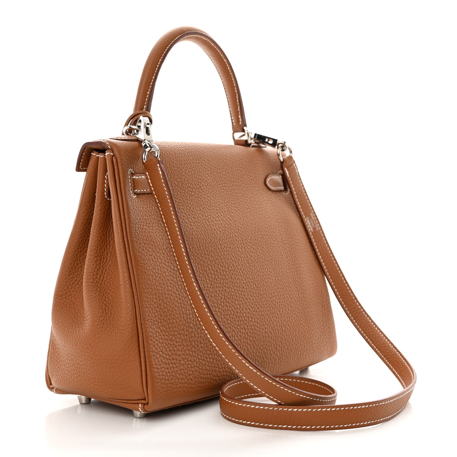 Hermes Togo Kelly Retourne 25 Gold 3 of 11