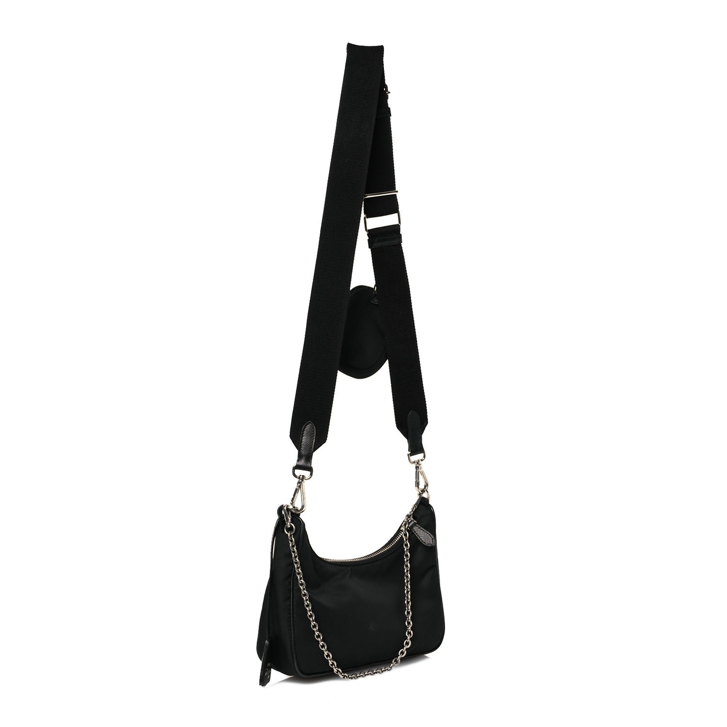 Nylon Re-Edition 2005 Shoulder Bag Black