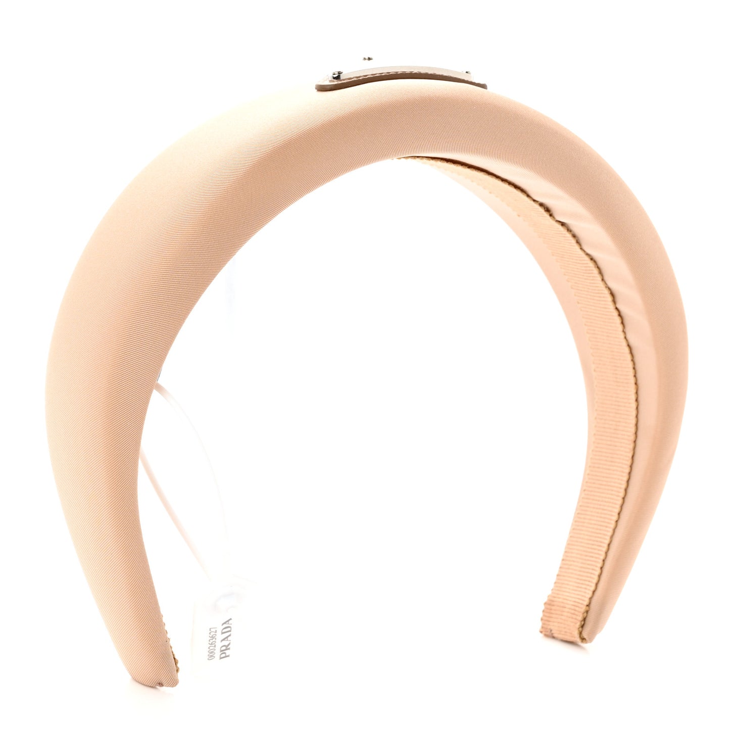 Re-Nylon Triangle Logo Headband Deserto