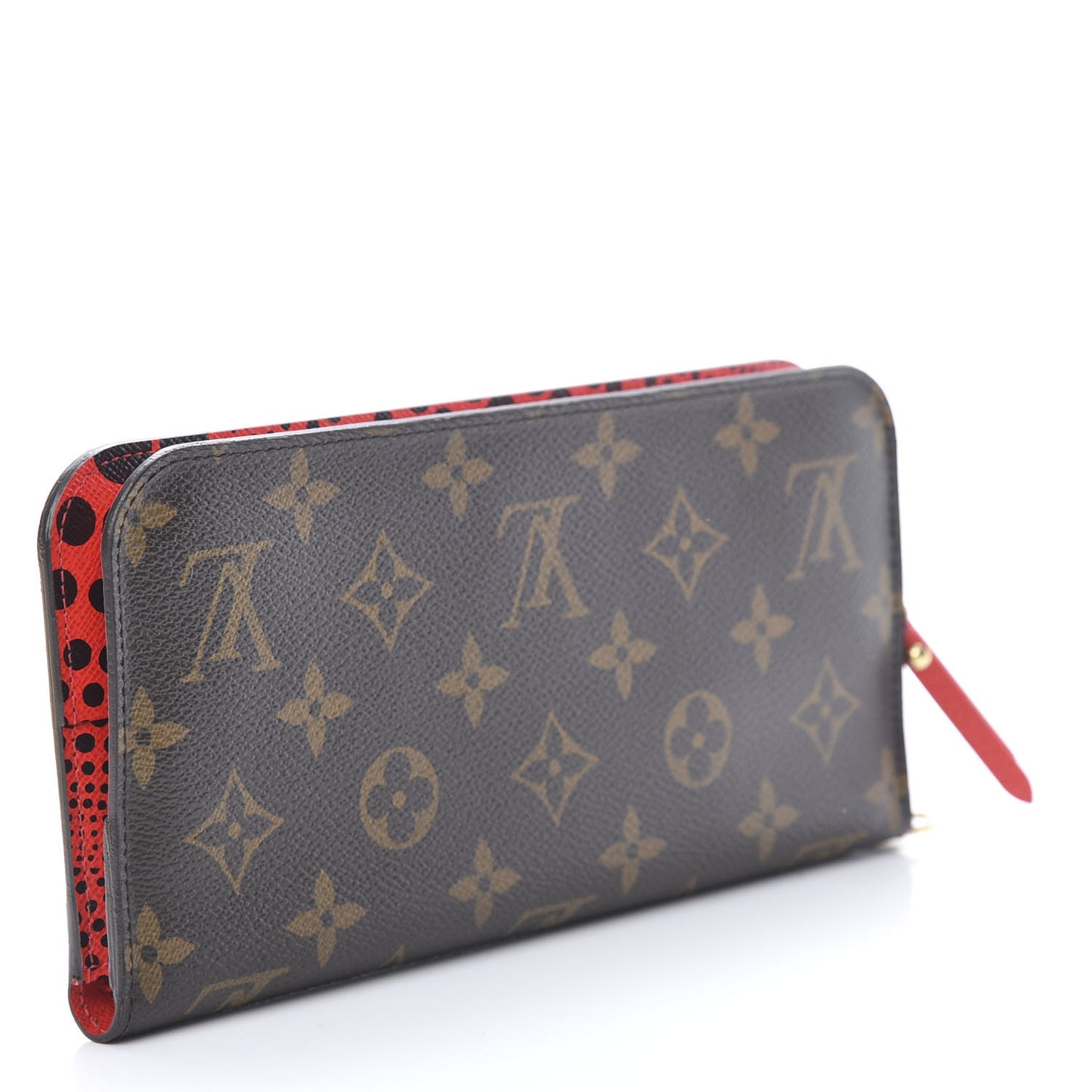 Monogram Kusama Waves Insolite Wallet Red