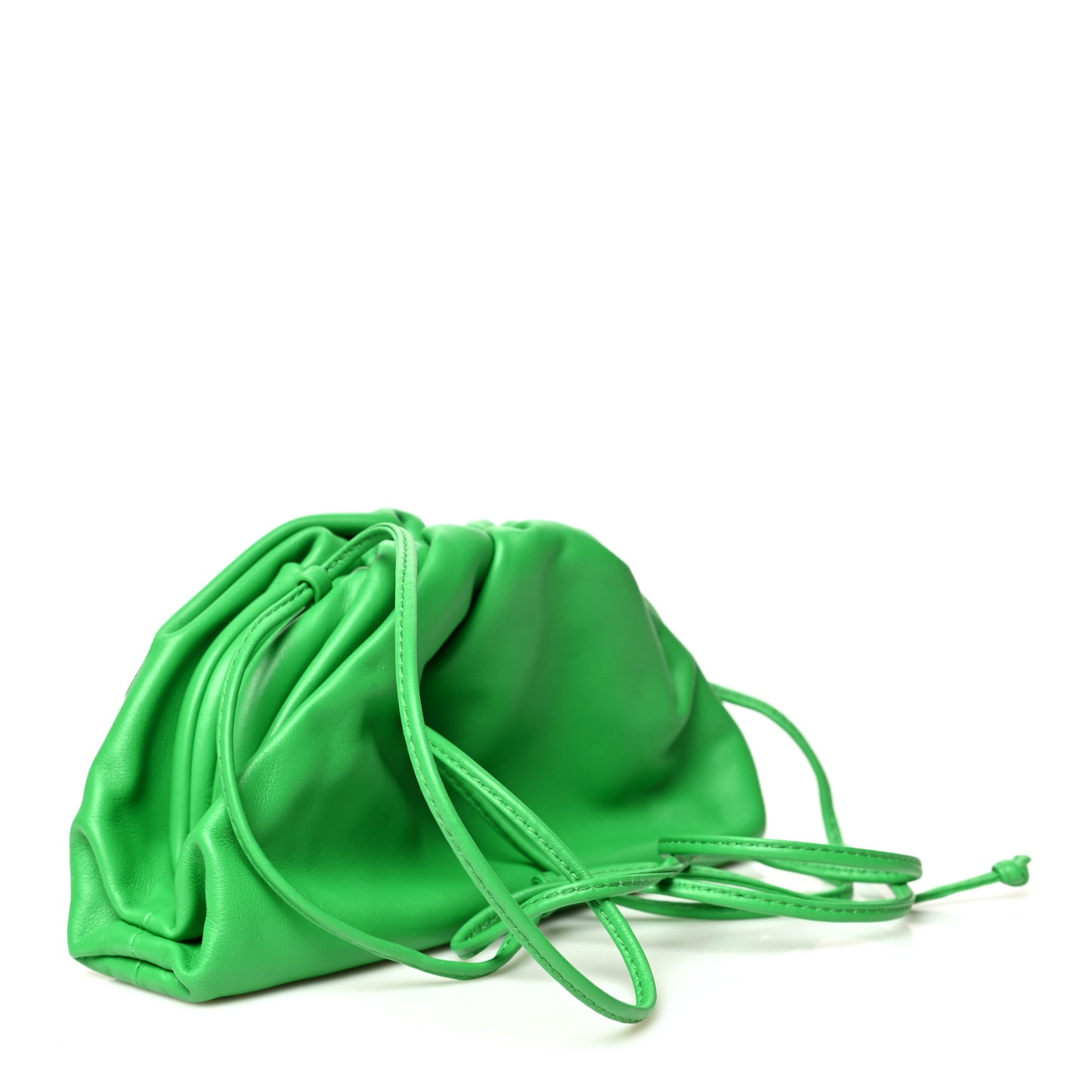 Butter Calfskin The Mini Pouch Parakeet