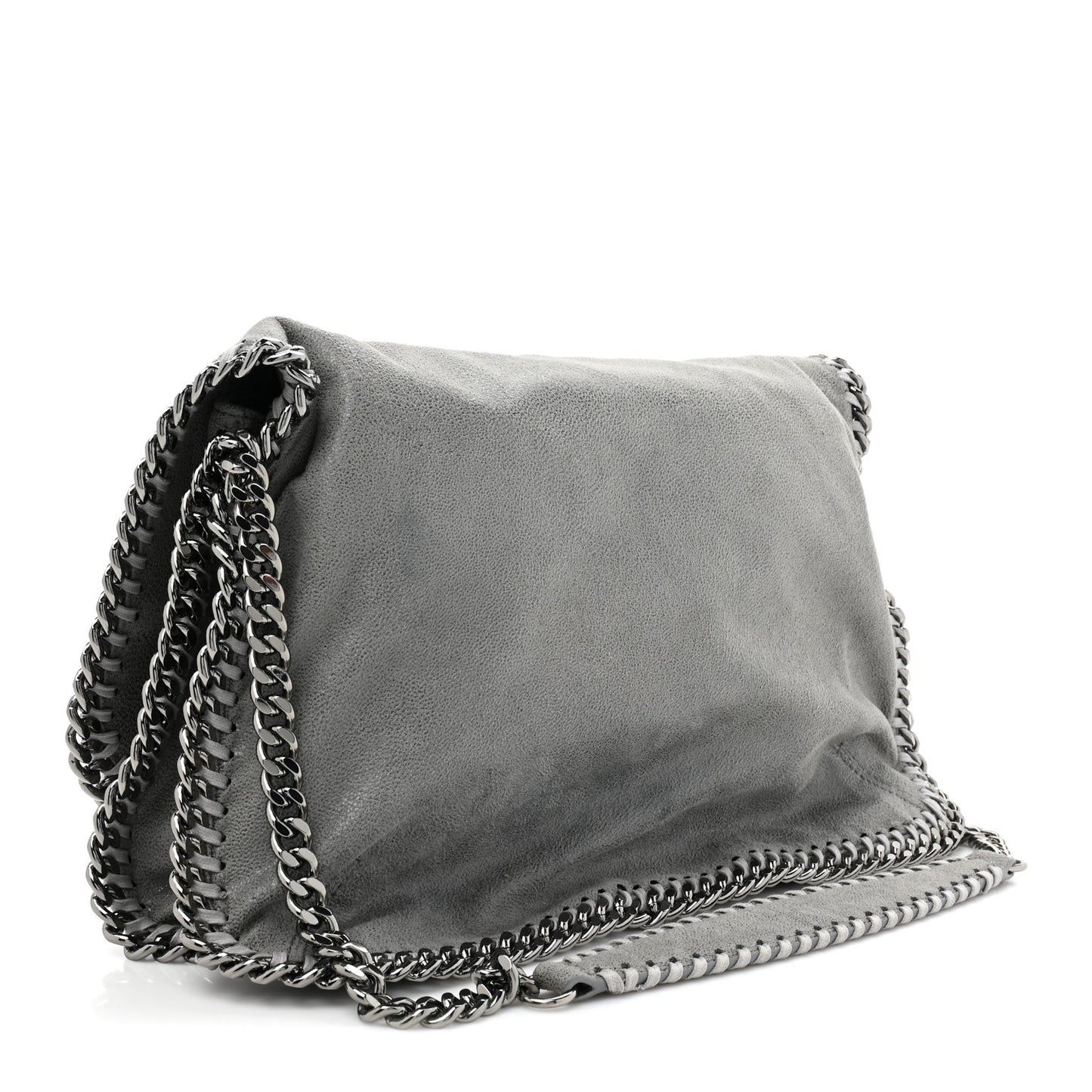 Shaggy Deer Falabella Messenger Grey