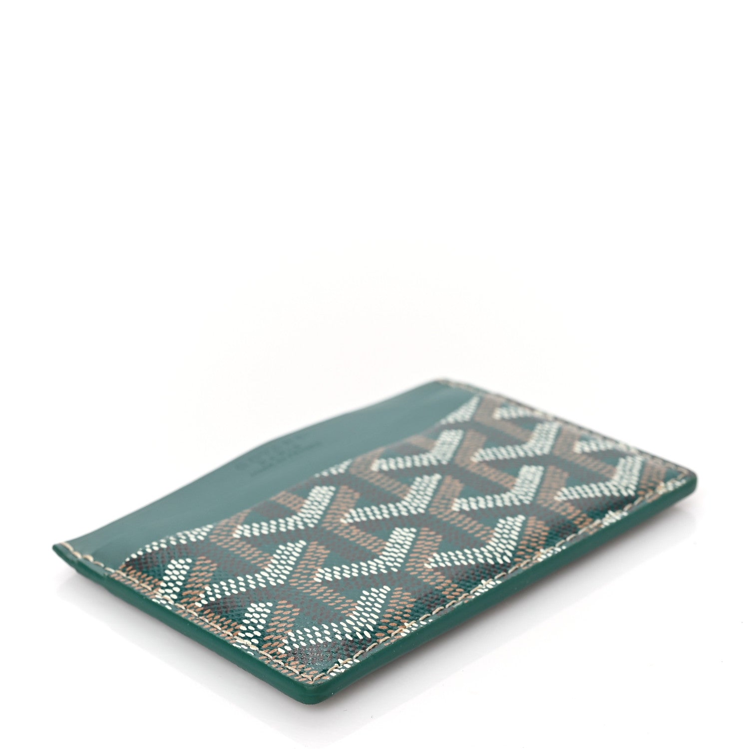 Goyard Goyardine Saint Sulpice Card Holder Green 6 of 6