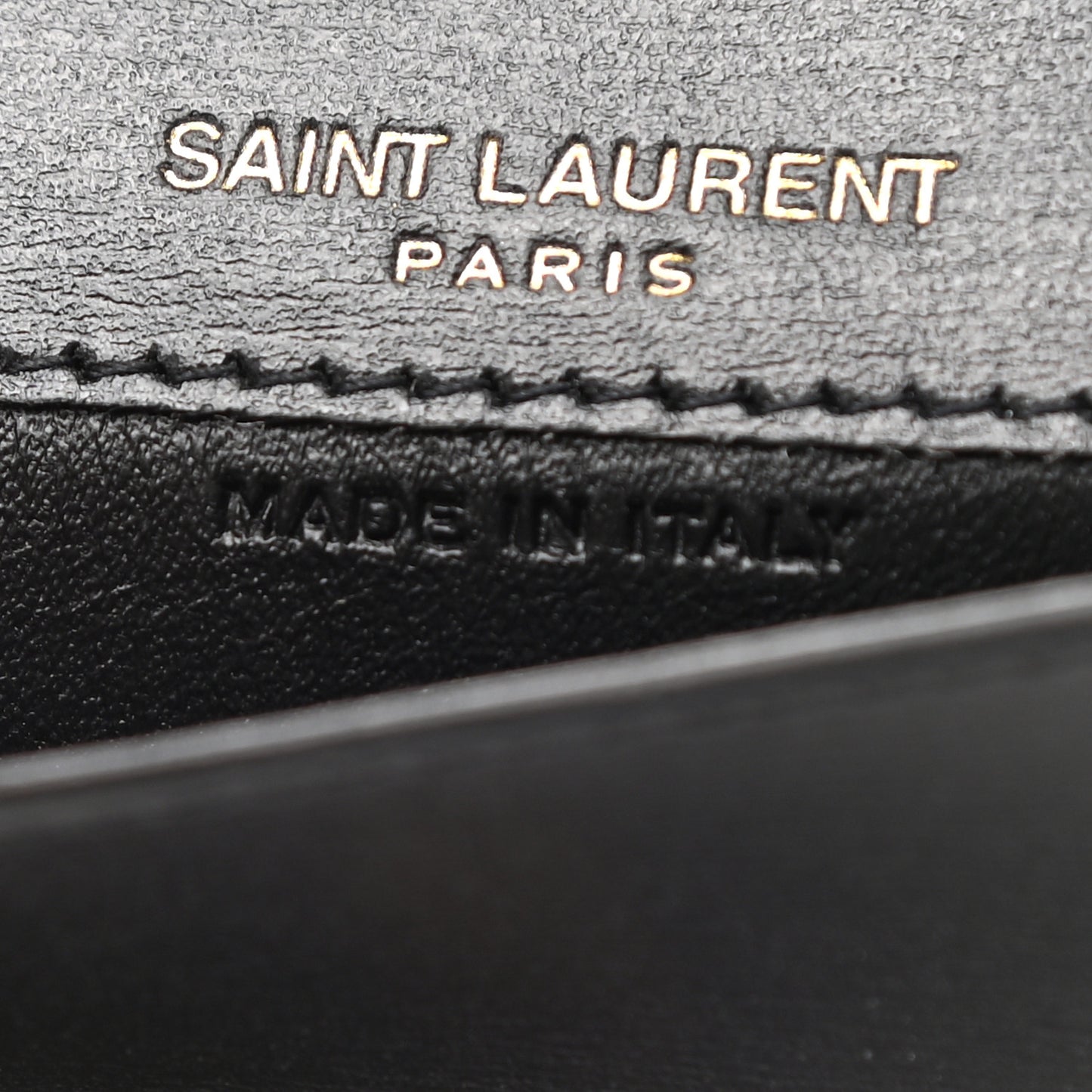 Smooth Calfskin Monogram Coin Pouch Black