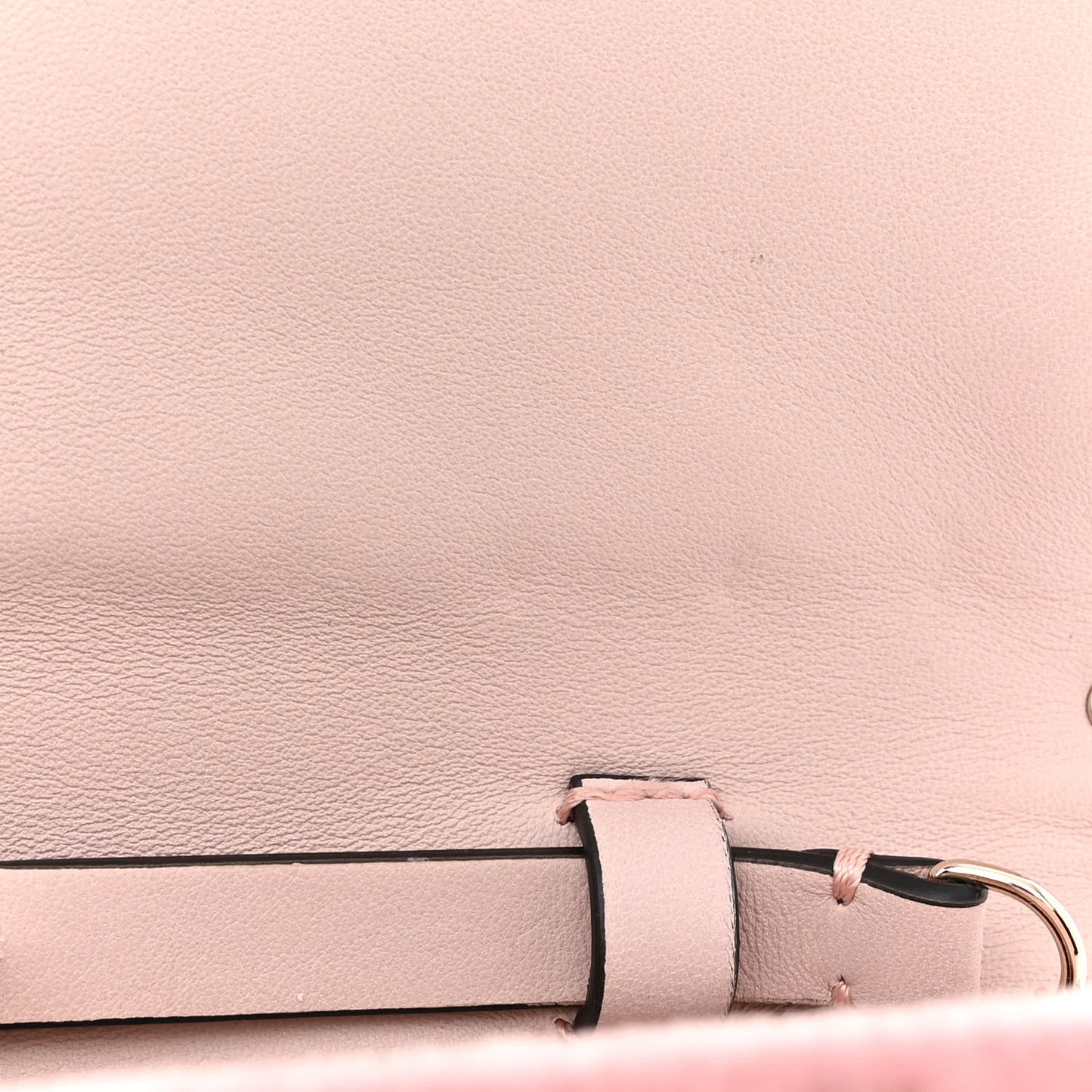 Velvet Rockstud Spike Wallet on Chain Water Rose